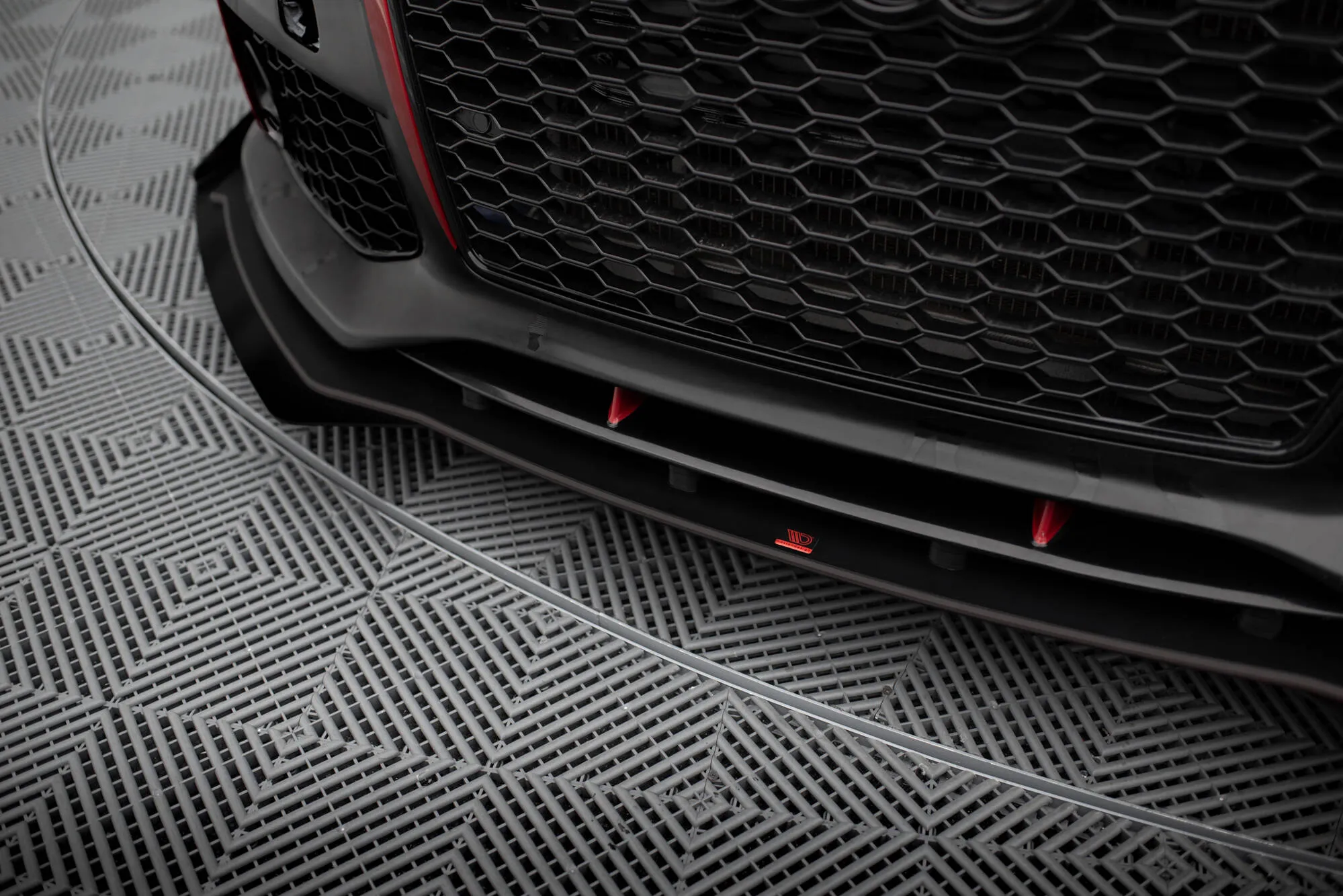 Frontspoiler + Flopper Audi A7 C7 RS7 Look 2010 - 2014 | Street Pro Black Edition – bilde 7
