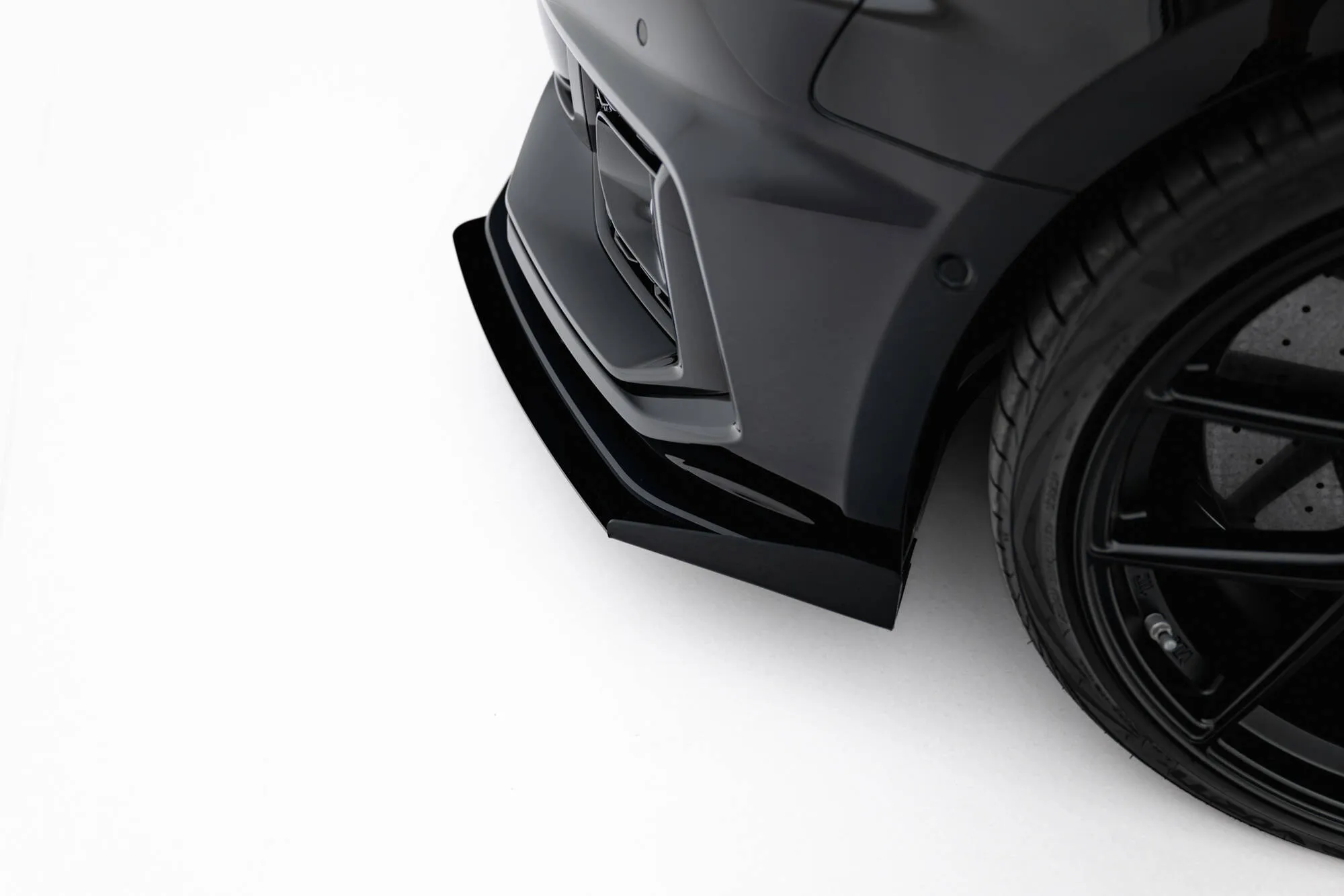 Frontspoiler + Flopper Audi RS5 (F5) 2017 - 2019 | Street Pro Black Edition – bilde 4