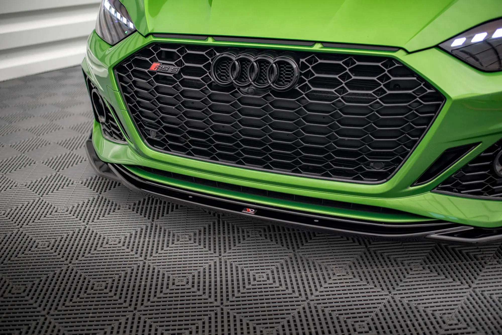 Frontspoiler + Flopper Audi RS5 (F5) Facelift 2019 -> | V.1 Glossy Black Edition – bilde 2