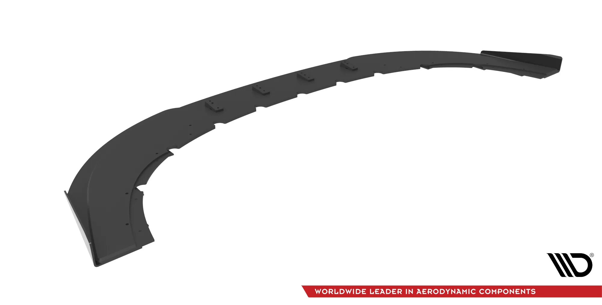 Frontspoiler + Flopper Audi RS6 (C6) Avant 2007-2010 | Street Pro Black Edition – bilde 5
