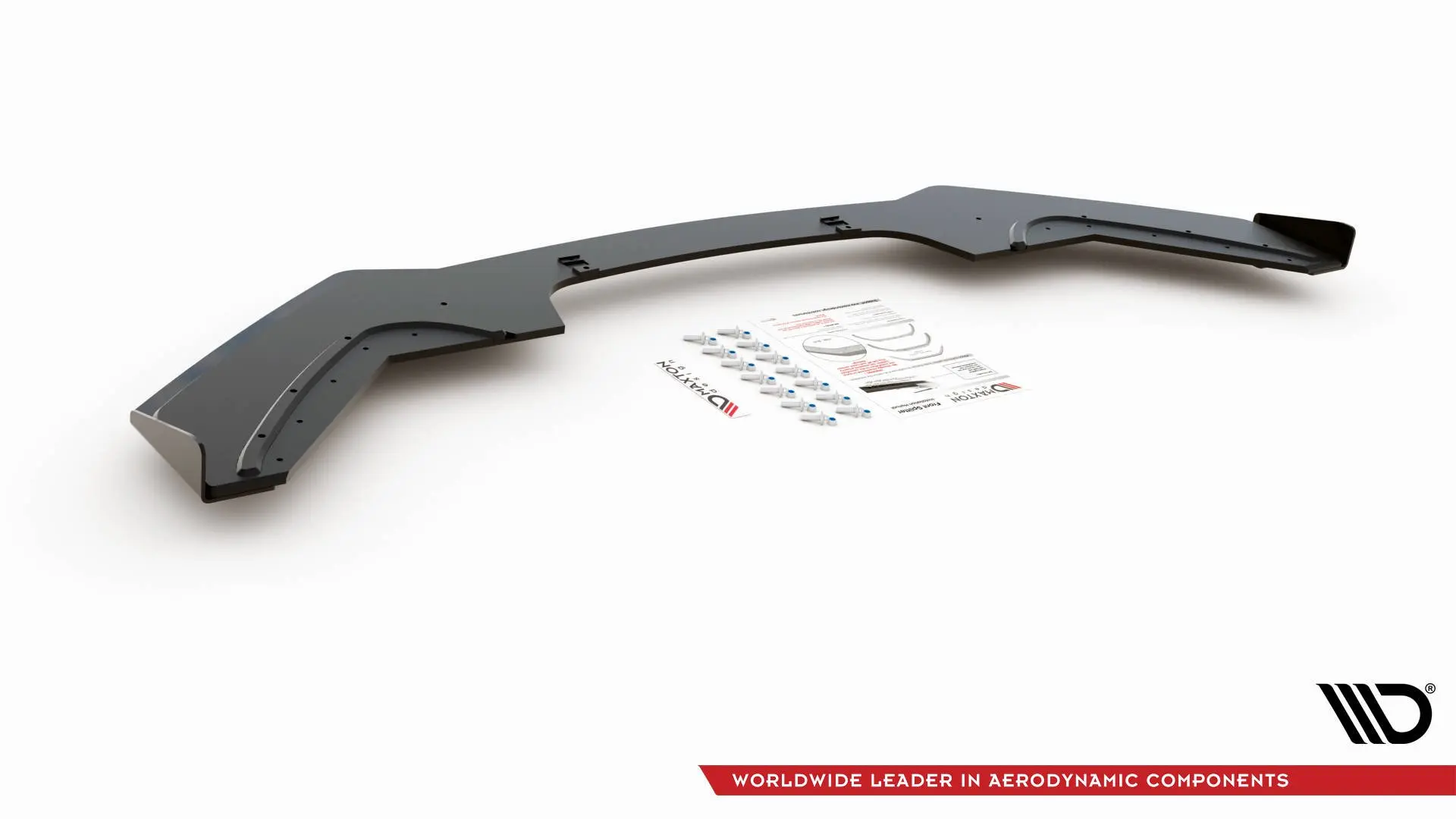Frontspoiler + Flopper BMW 1 (F20 / F21) M Power LCI 2015 - 2019 / M140i 2017-2019 | V.3 Street Pro Black Edition – bilde 6