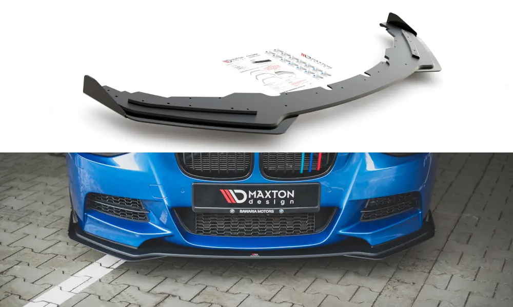 Frontspoiler + Flopper BMW 1 M135i (F20 / F21) 2011-2015 | Street Pro Black Edition – bilde 2