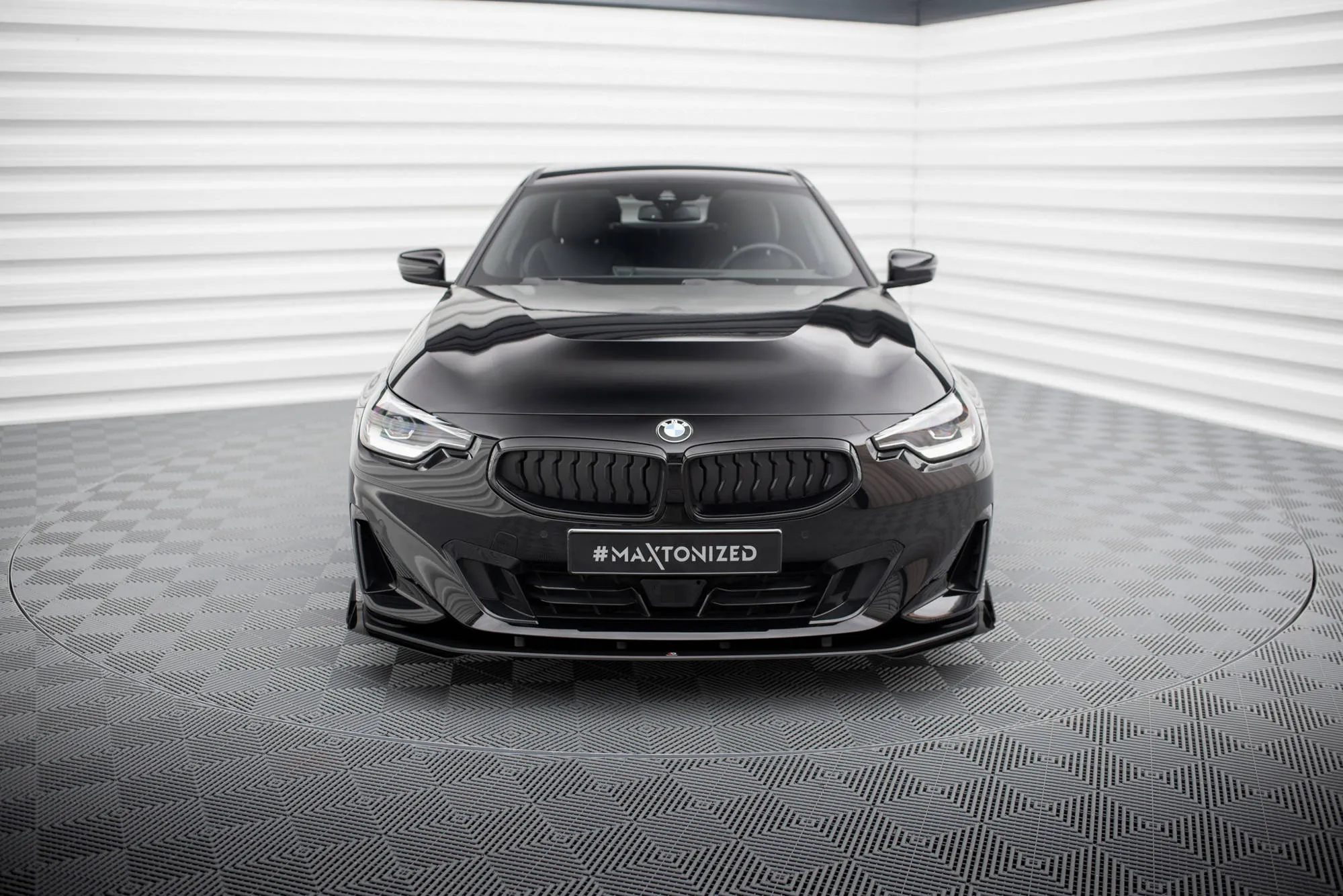 Frontspoiler + Flopper BMW 2 Coupe (G42) 2021 - > | Street Pro Black Edition – bilde 2
