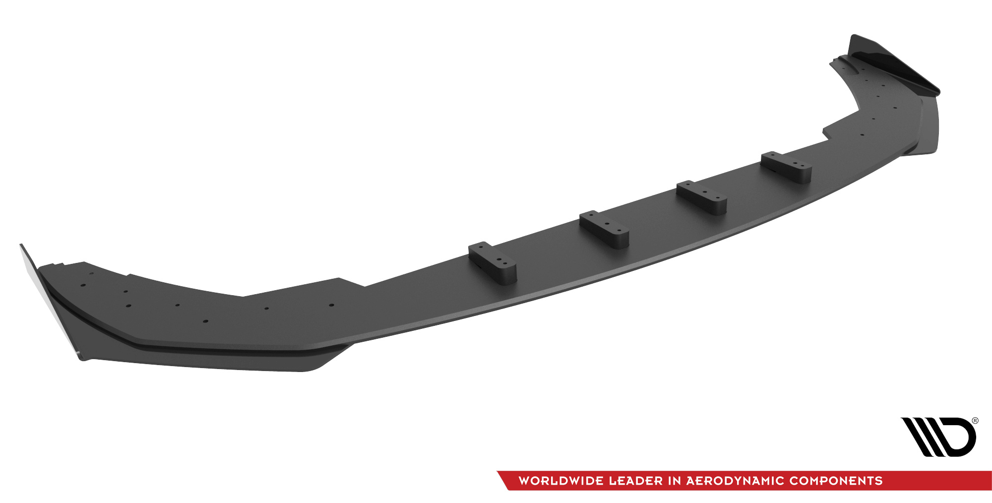 Frontspoiler + Flopper BMW 2 Coupe (G42) M-Pack 2021 ->  | Street Pro Black Edition – bilde 4