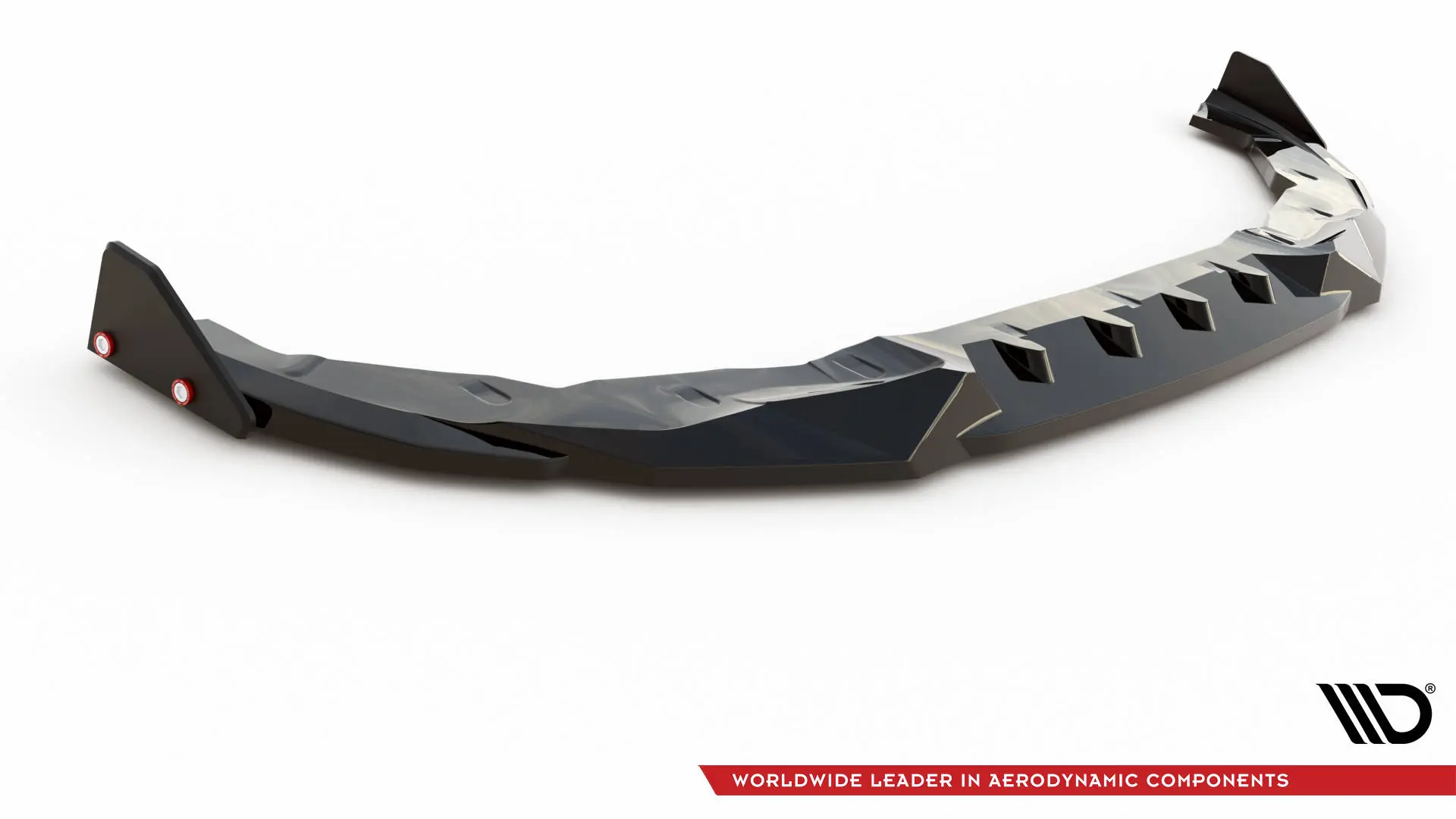 Frontspoiler + Flopper BMW 2 Coupe (G42) M-Pack 2021 ->  | V.2 Glossy Black Edition – bilde 5