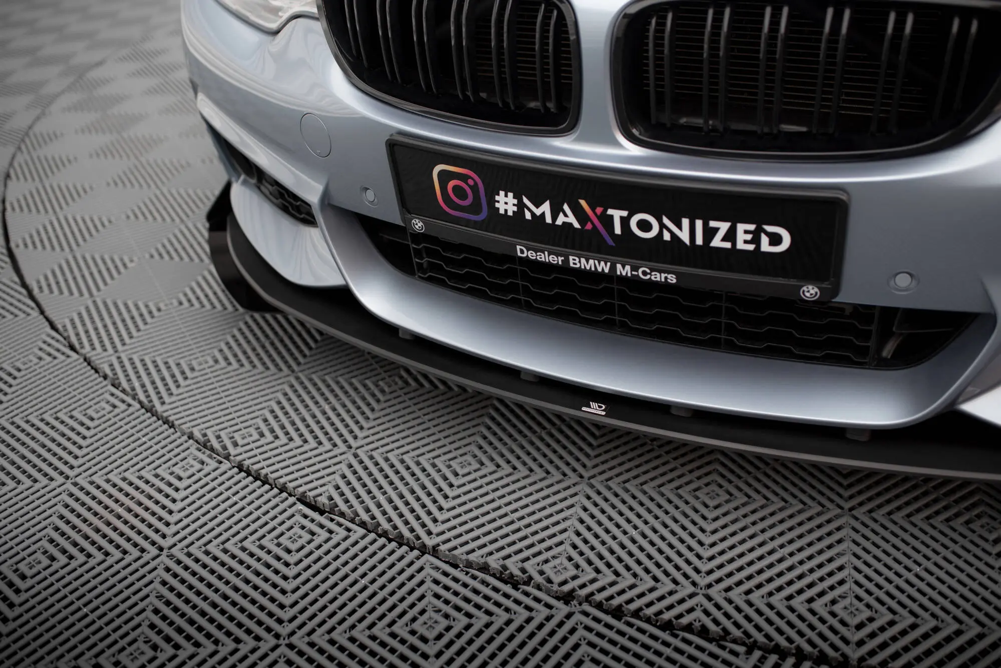 Frontspoiler + flopper BMW 4 Coupe (F32) M-Pakke 2013 - 2020 | Street Pro Black Edition
