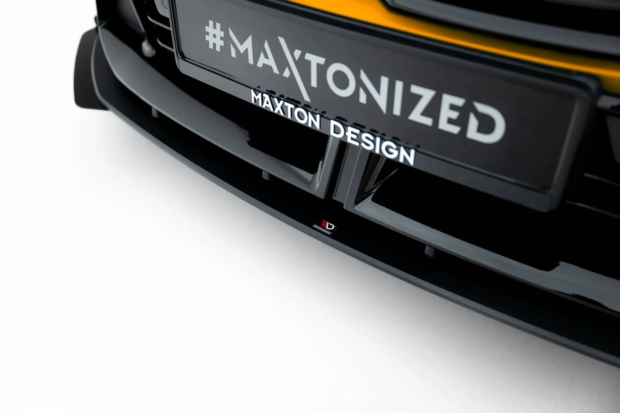 Frontspoiler + Flopper BMW M135i (F70) 2024 -> | Street Pro Black Edition – bilde 3