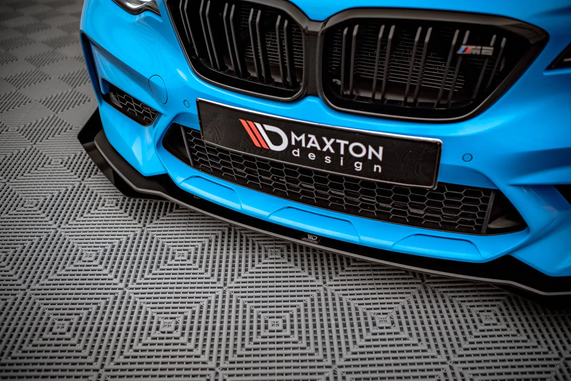 Frontspoiler + Flopper BMW M2 Competition (F87) 2016-2020 | V.1 Street Pro Black Edition
