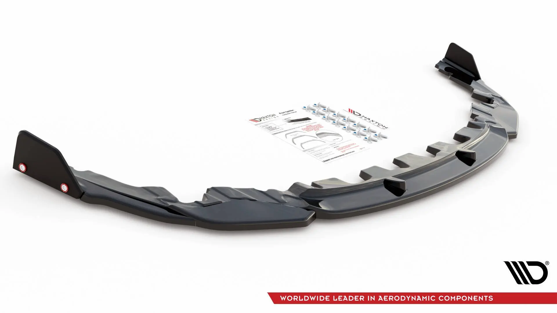 Frontspoiler + Flopper BMW M8 Gran Coupe (F93) 2019-> | V.3 Glossy Black Edition – bilde 4
