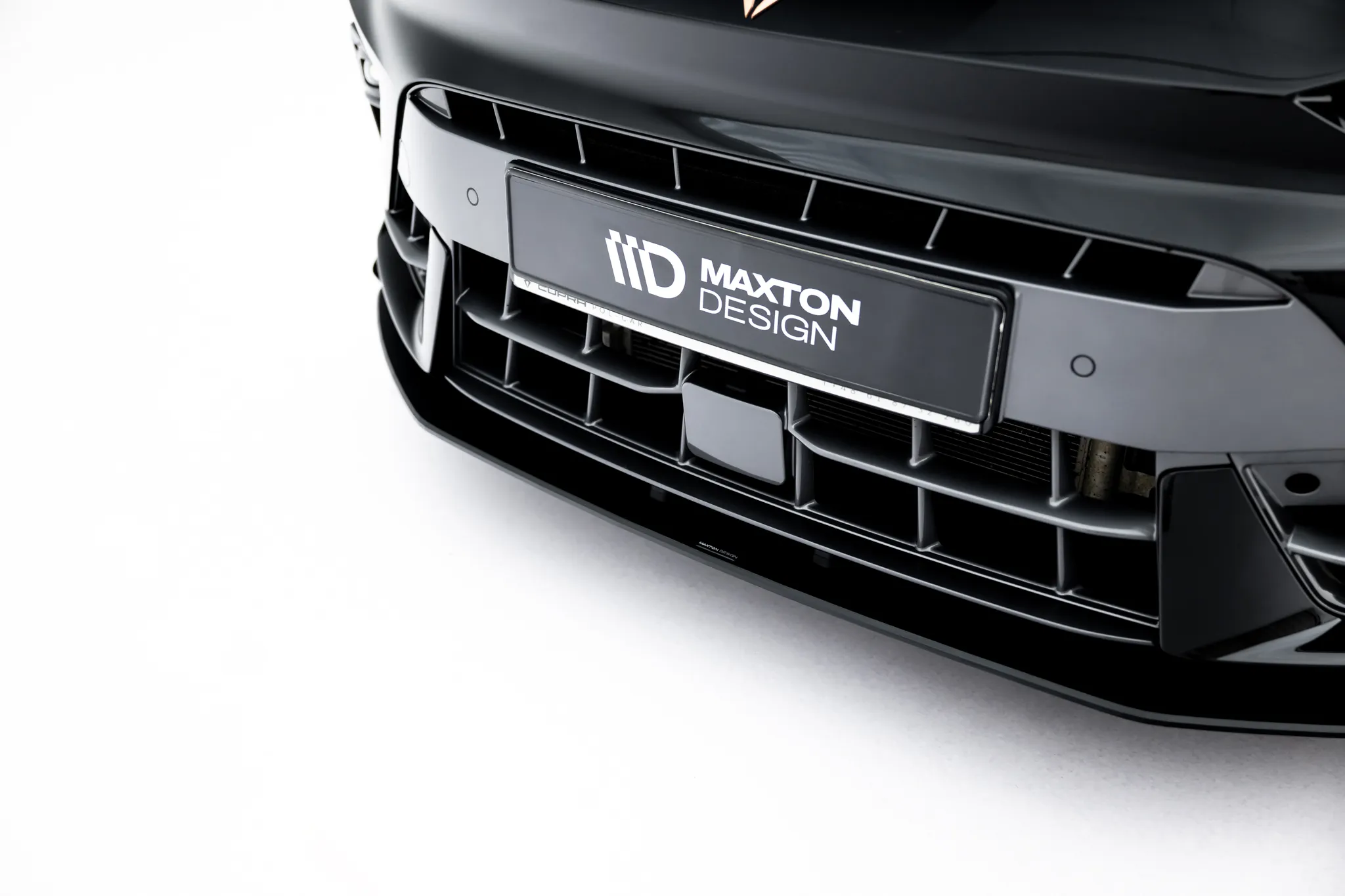 Frontspoiler + Flopper Cupra Leon 2020-2026 | Street Pro Black Edition – bilde 6