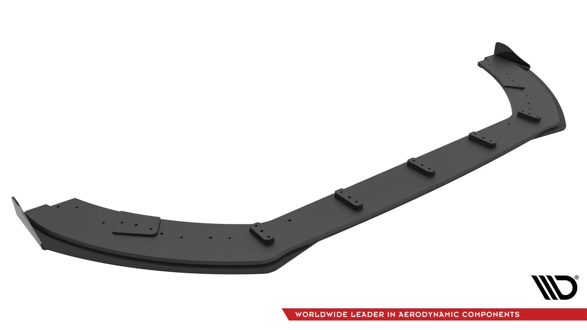 Frontspoiler + flopper Ford Fiesta Mk7 ST Facelift 2021 - 2023 | Street Pro Black Edition – bilde 6