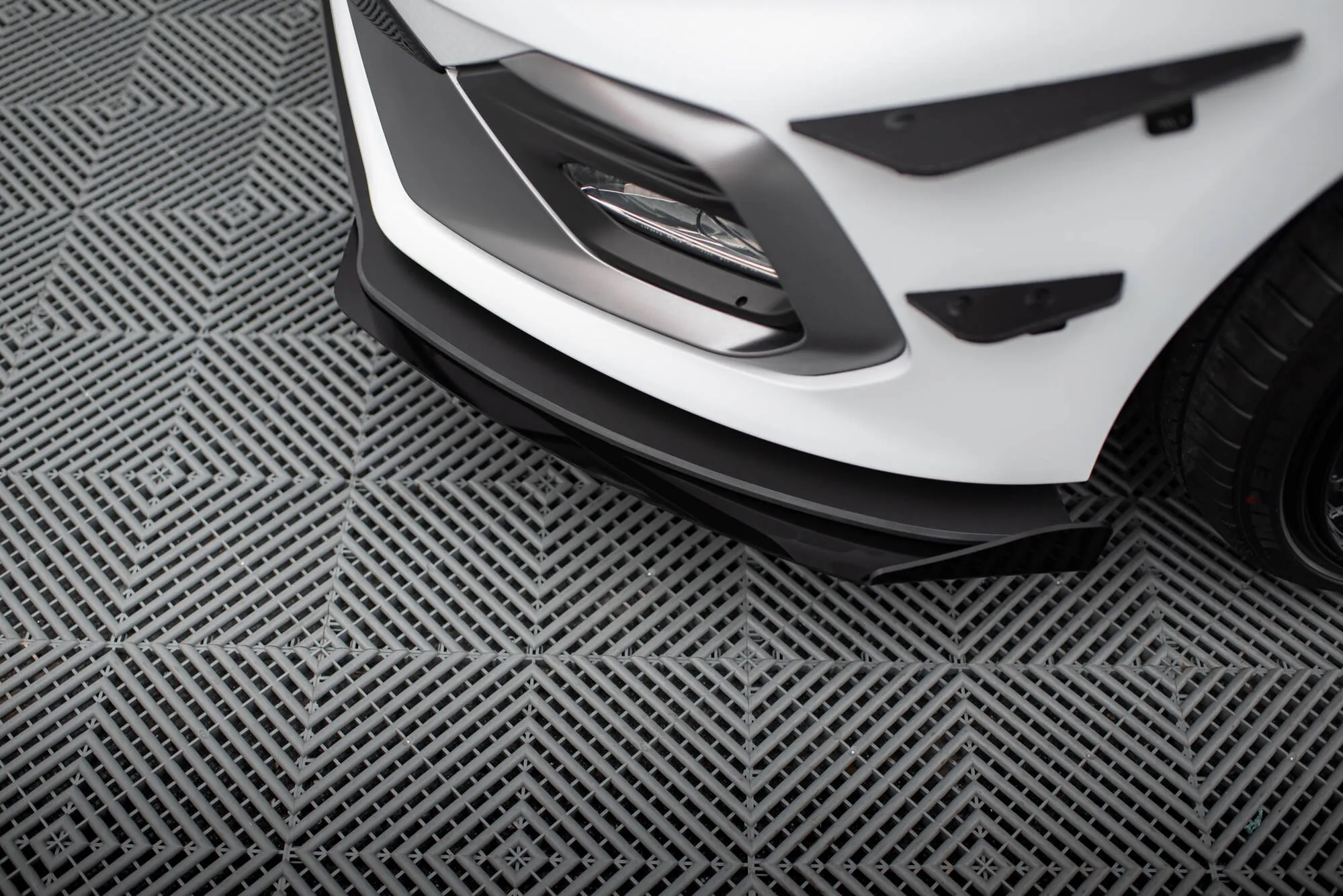 Frontspoiler + Flopper Ford Fiesta Mk7 ST / ST-Line 2016 - 2023 | Street Pro Black Edition – bilde 4