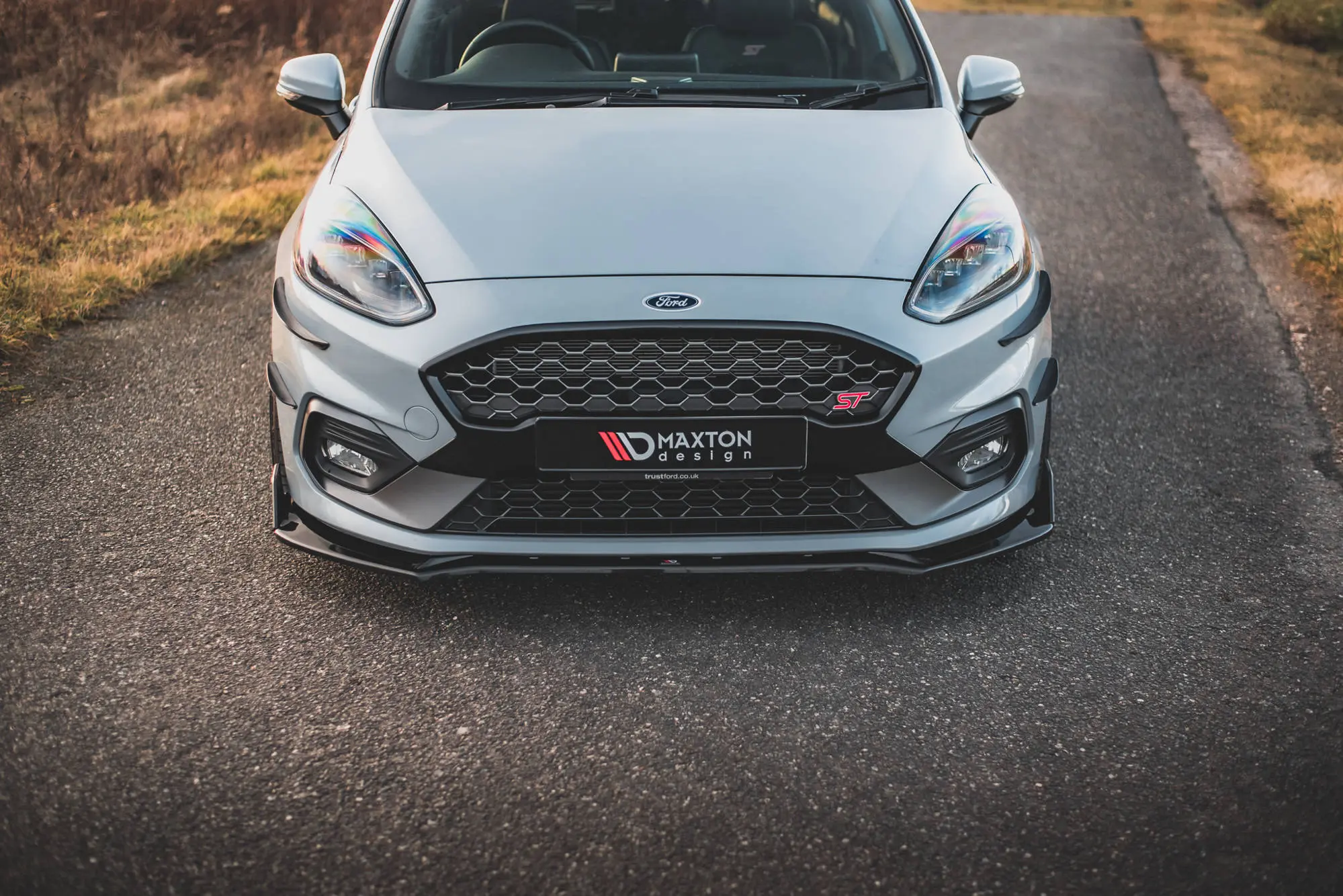 Frontspoiler + Flopper Ford Fiesta VII ST-Line 2017-2021 / Fiesta VII ST 2018-2021 | V.4 Glossy Black Edition