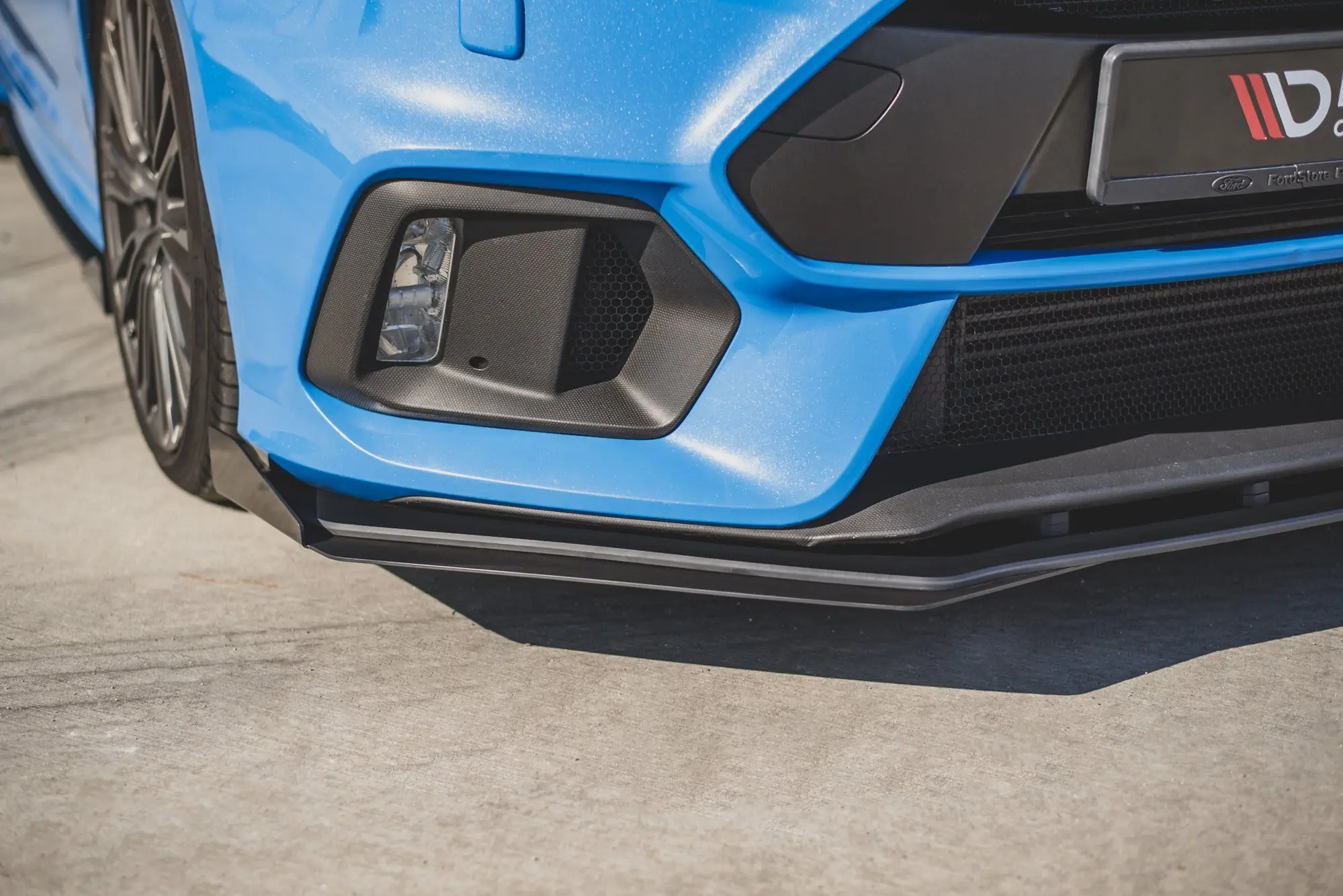 Frontspoiler + Flopper Ford Focus III RS Facelift 2014 - 2019 | Street Pro Black Edition – bilde 4