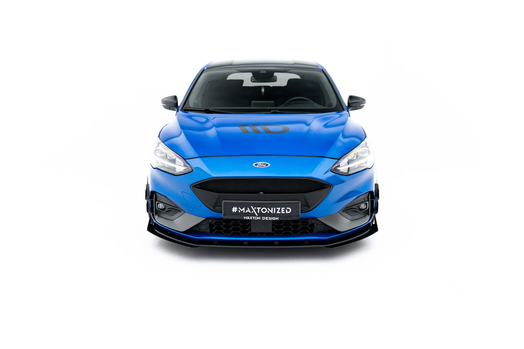 Frontspoiler + Flopper Ford Focus IV ST-Line 2018-> / Focus IV ST 2019-> | Street Pro Black Edition – bilde 3