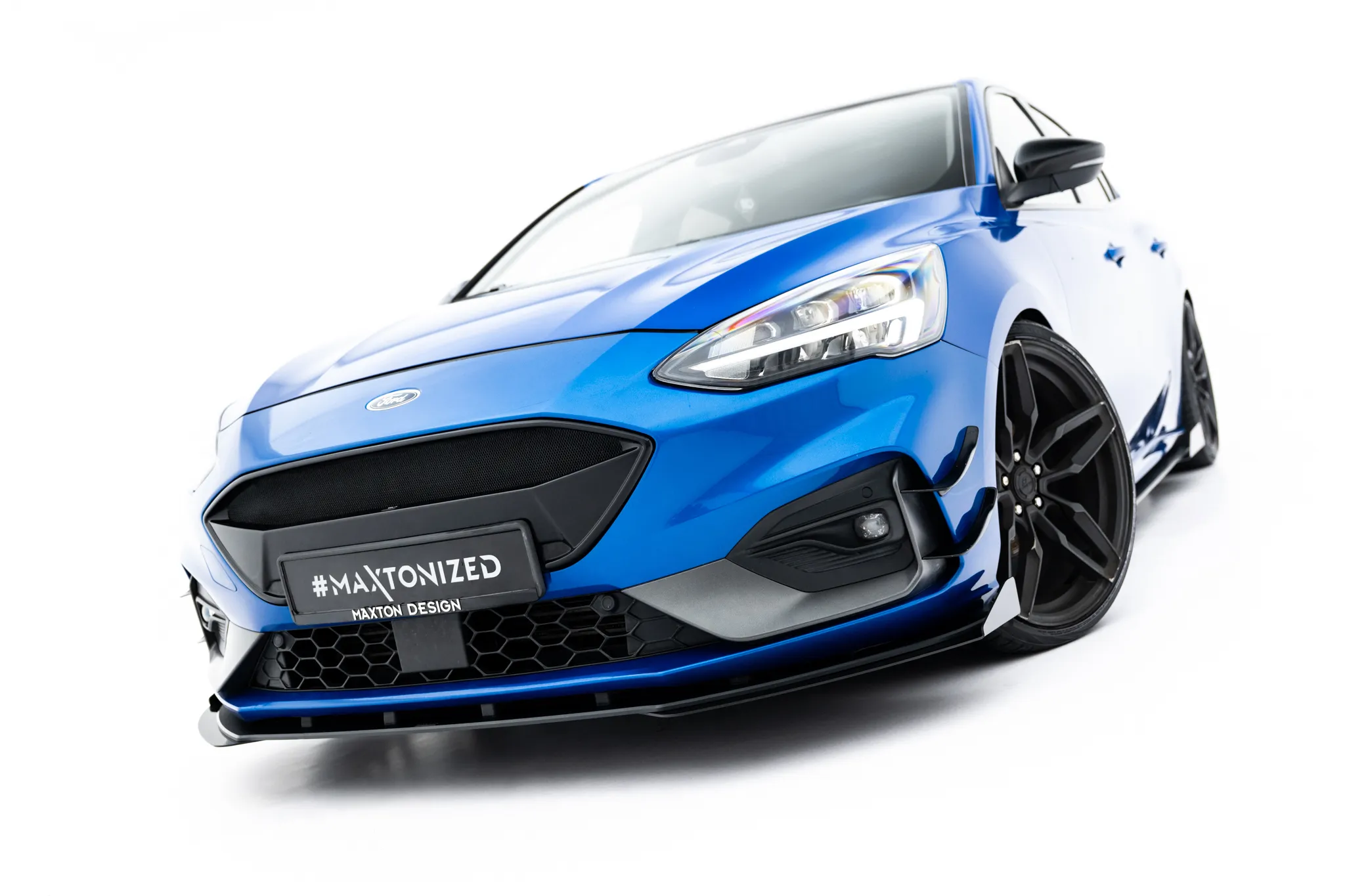 Frontspoiler + Flopper Ford Focus IV ST-Line 2018-> / Focus IV ST 2019-> | Street Pro Black Edition – bilde 6