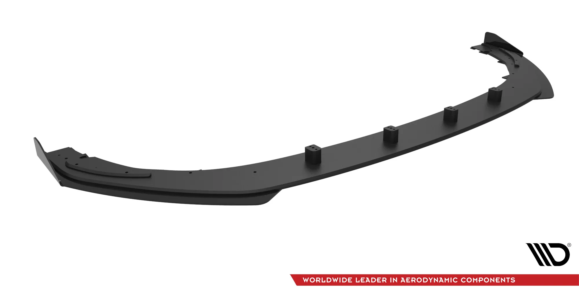 Frontspoiler + Flopper Ford Mondeo Sport V facelift 2019 - 2022 / Ford Fusion Sport (usa) II facelift 2019 - 2020 | Street Pro Black Edition – bilde 4