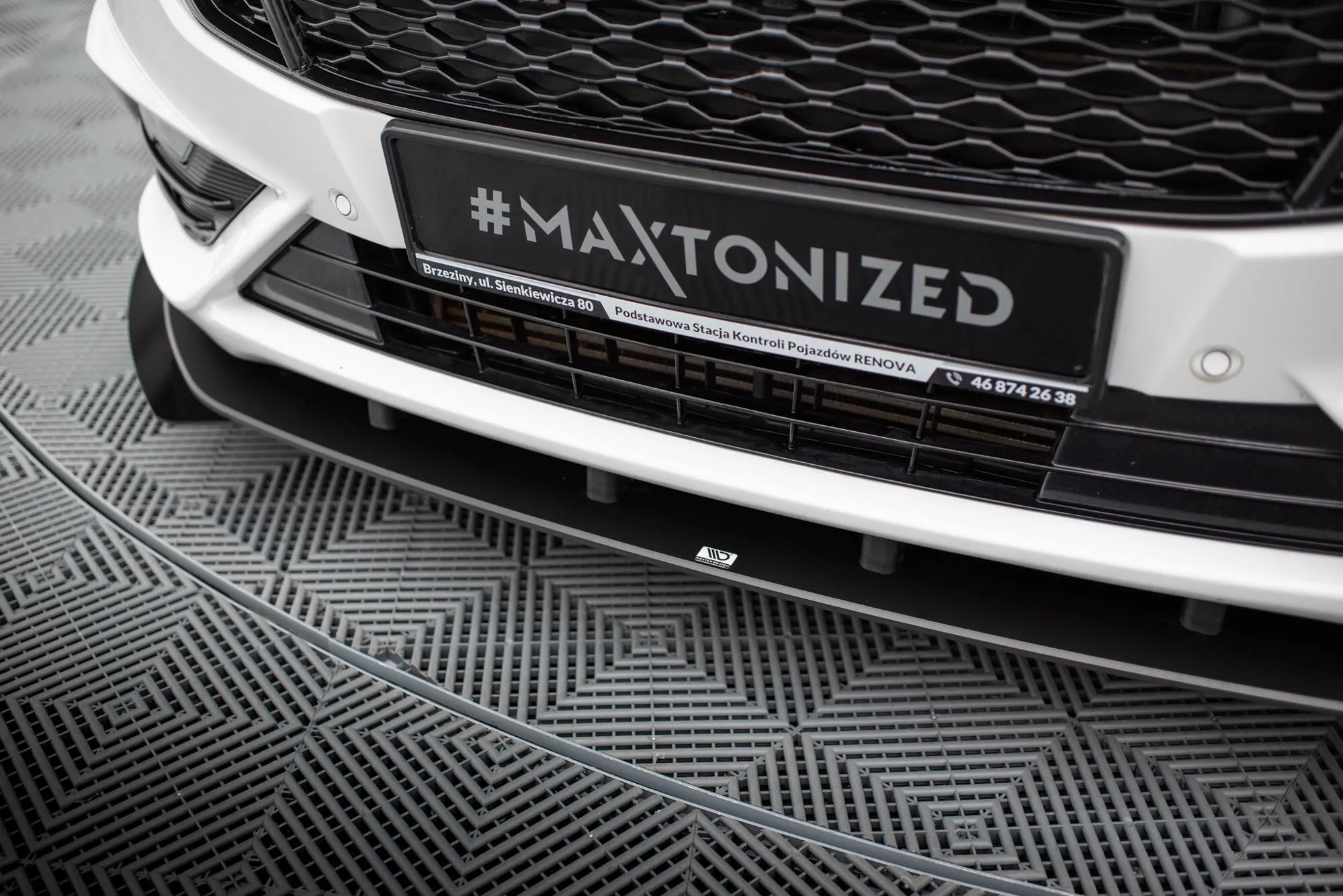 Frontspoiler + Flopper Ford Mondeo Sport V facelift 2019 - 2022 / Ford Fusion Sport (usa) II facelift 2019 - 2020 | Street Pro Black Edition – bilde 6