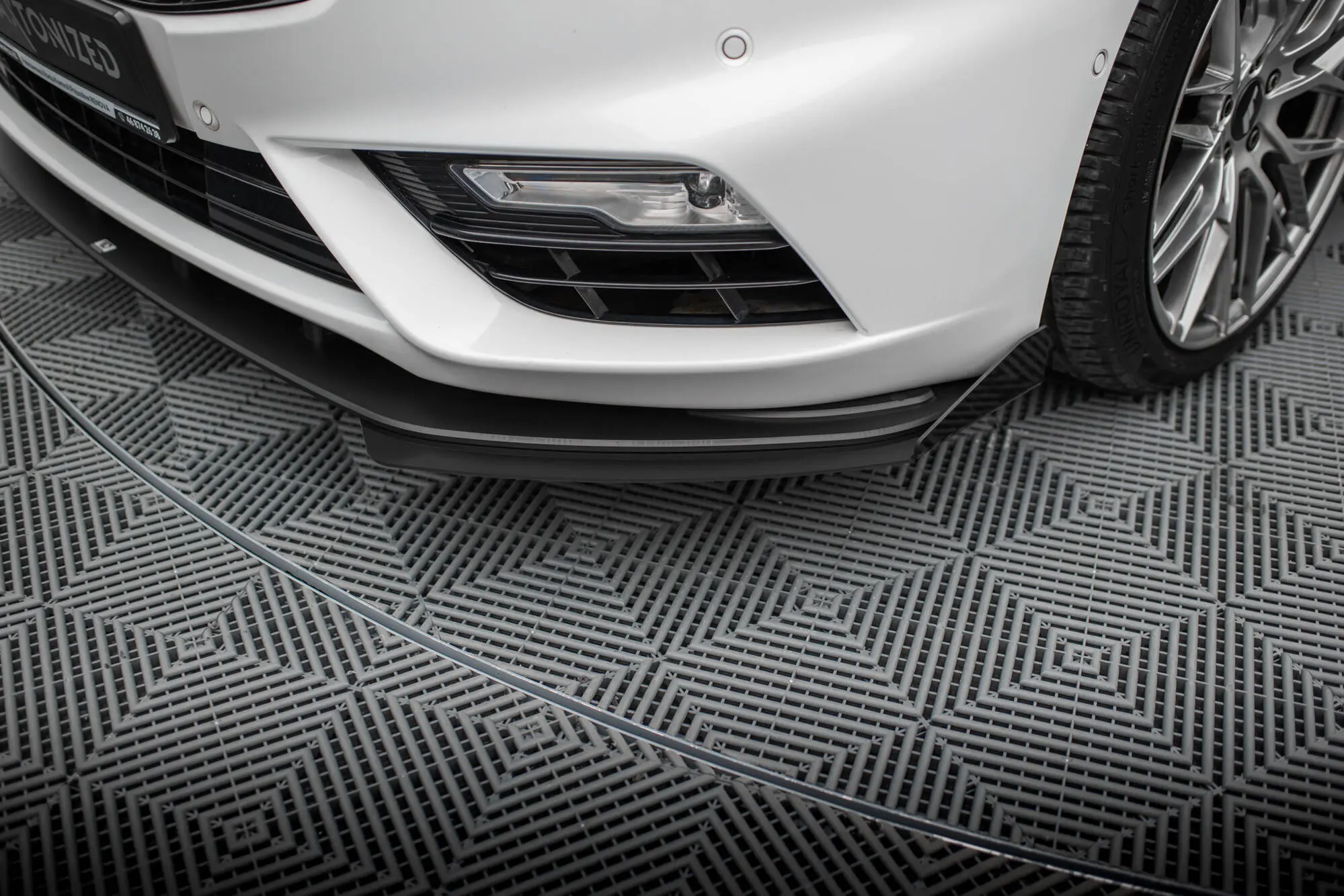 Frontspoiler + flopper Ford Mondeo Sport V facelift 2019 - 2022 / Ford Fusion Sport (USA) mk2 facelift 2019 - 2020 | Street Pro Black Edition – bilde 2