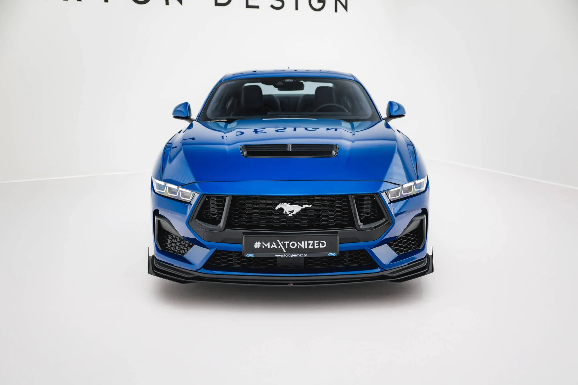 Frontspoiler + Flopper Ford Mustang GT VII 2023 -> | Street Pro Black Edition – bilde 2