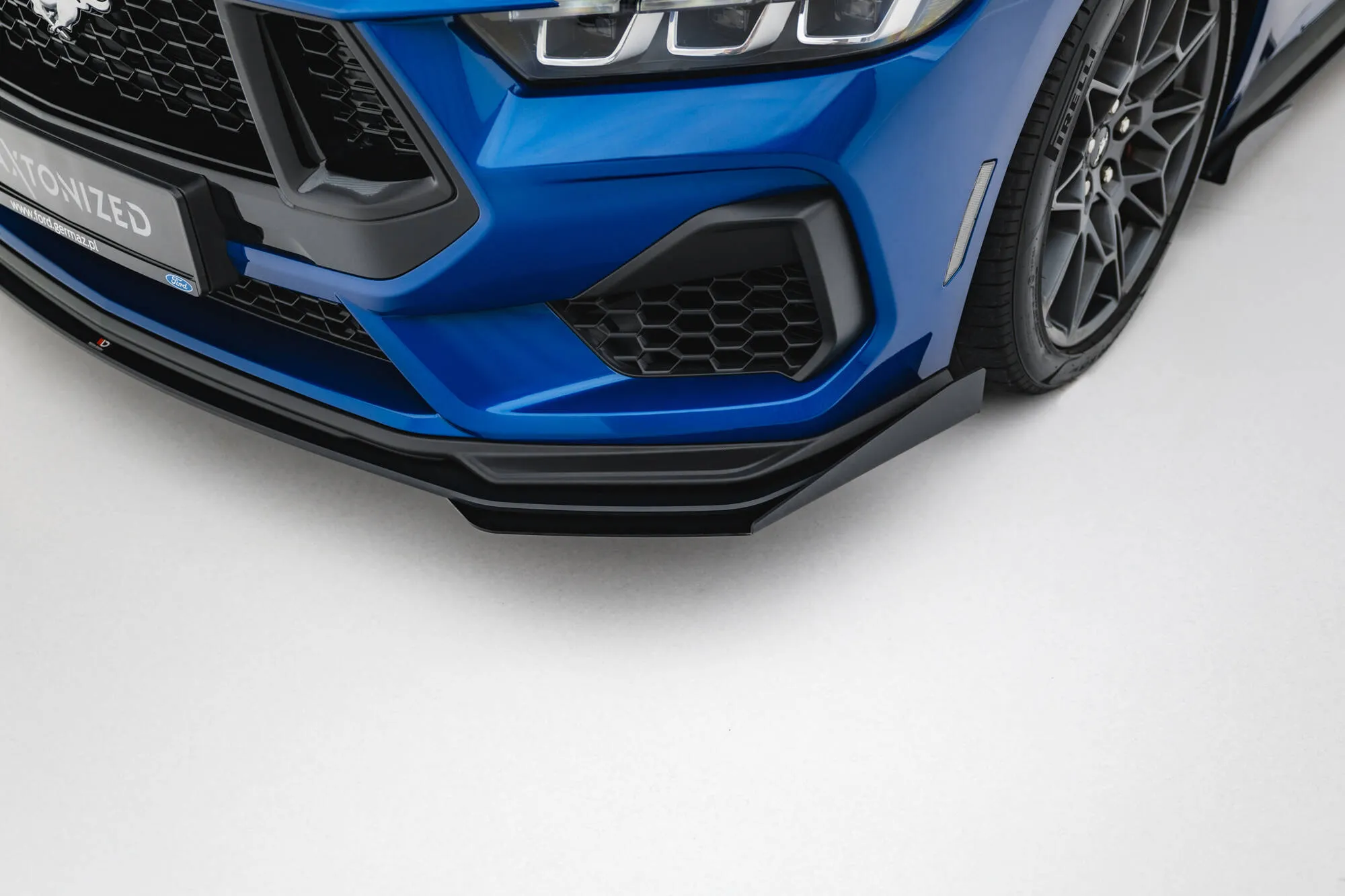 Frontspoiler + Flopper Ford Mustang GT VII 2023 -> | Street Pro Black Edition – bilde 4
