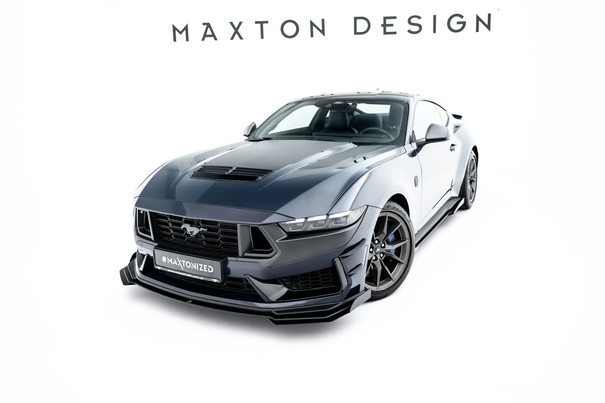 Frontspoiler + Flopper Ford Mustang (Mk7) 2023-2026 | Street Pro Black Edition