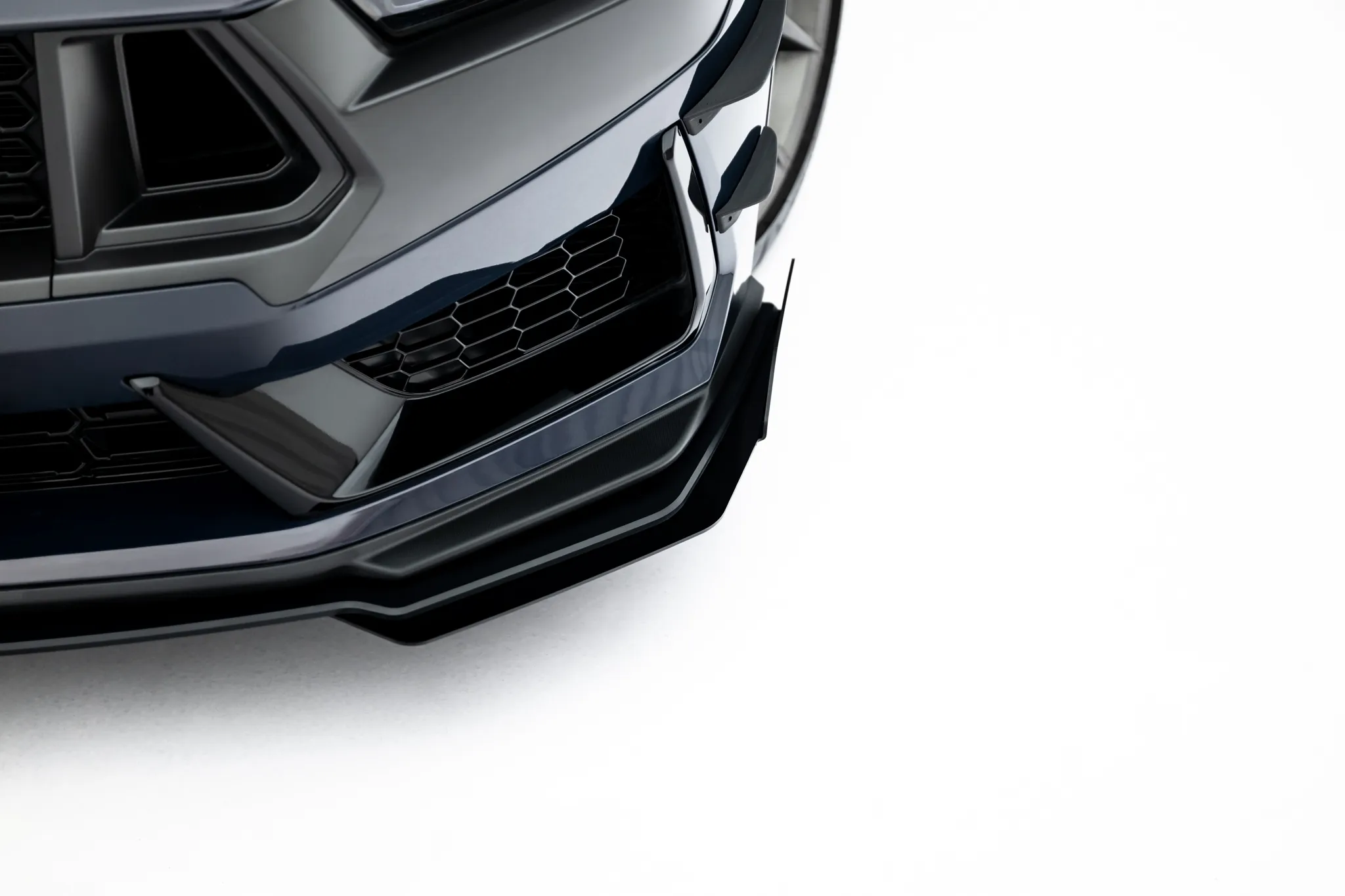 Frontspoiler + Flopper Ford Mustang (Mk7) 2023-2026 | Street Pro Black Edition – bilde 4