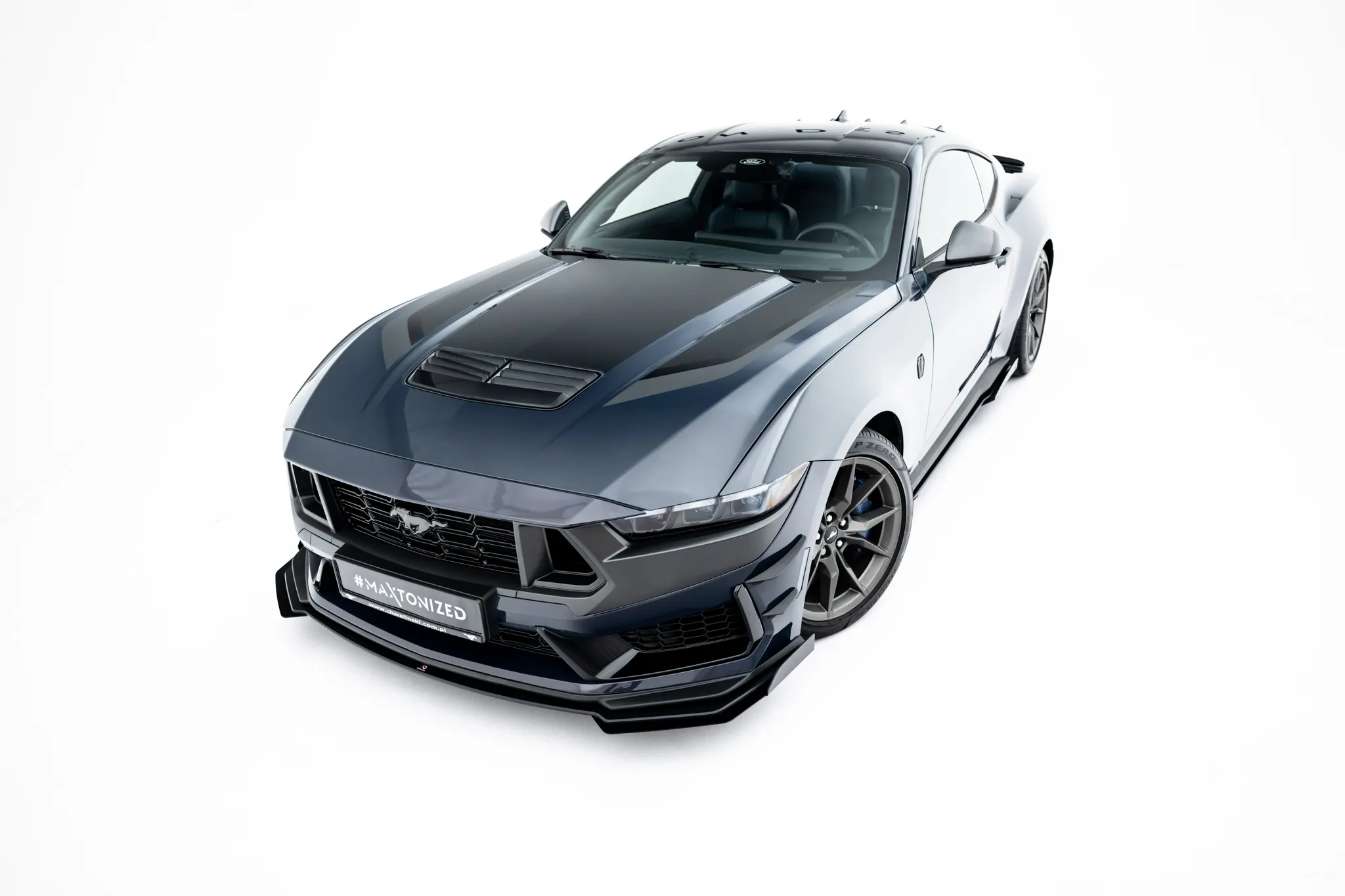 Frontspoiler + Flopper Ford Mustang (Mk7) 2023-2026 | Street Pro Black Edition – bilde 6