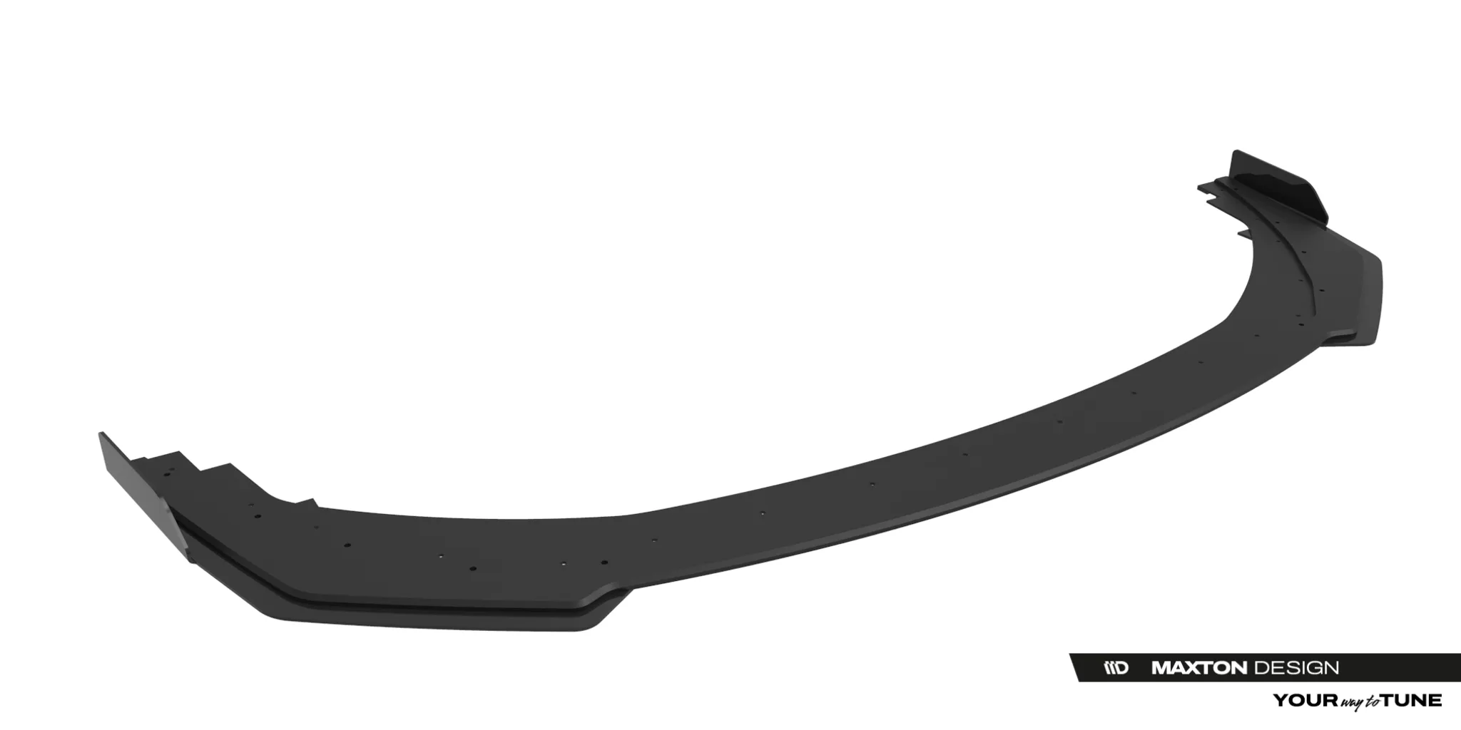 Frontspoiler + Flopper Ford Mustang (Mk7) 2023-2026 | Street Pro Black Edition – bilde 8