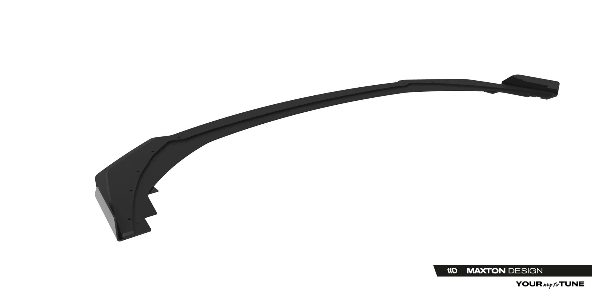 Frontspoiler + Flopper Ford Mustang (Mk7) 2023-2026 | Street Pro Black Edition – bilde 9