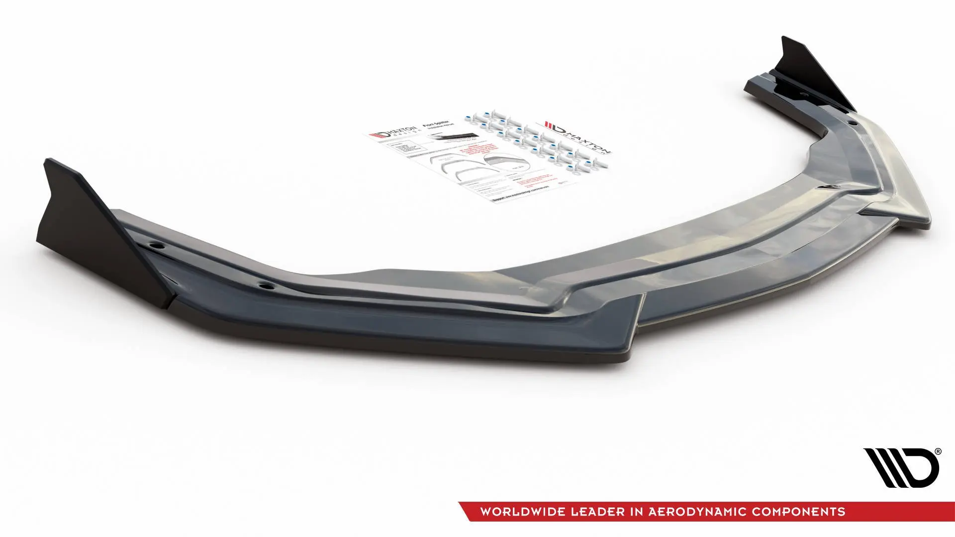 Frontspoiler + Flopper Ford Mustang VI GT Facelift 2017.- 2023 | V.1 Glossy Black Edition – bilde 5