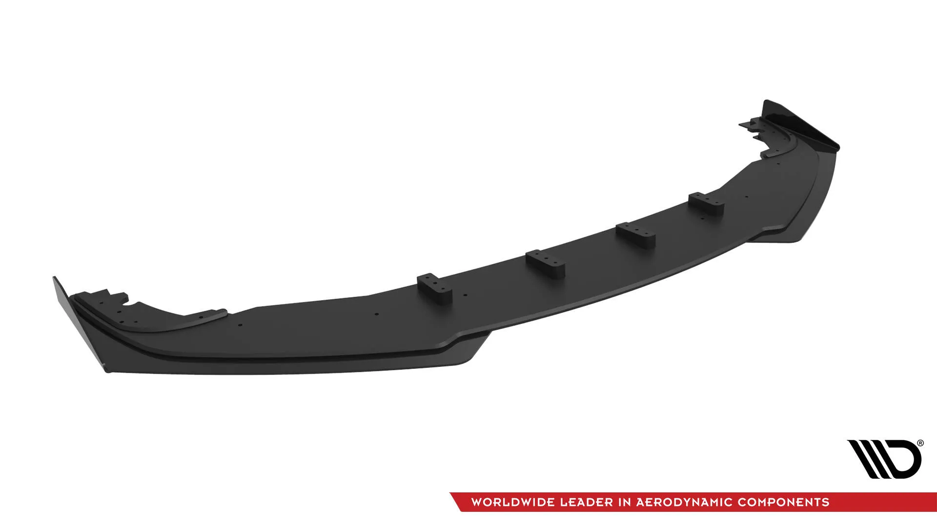 Frontspoiler + Flopper Honda Civic mk10 2017 - 2022 | Street Pro Black Edition – bilde 4