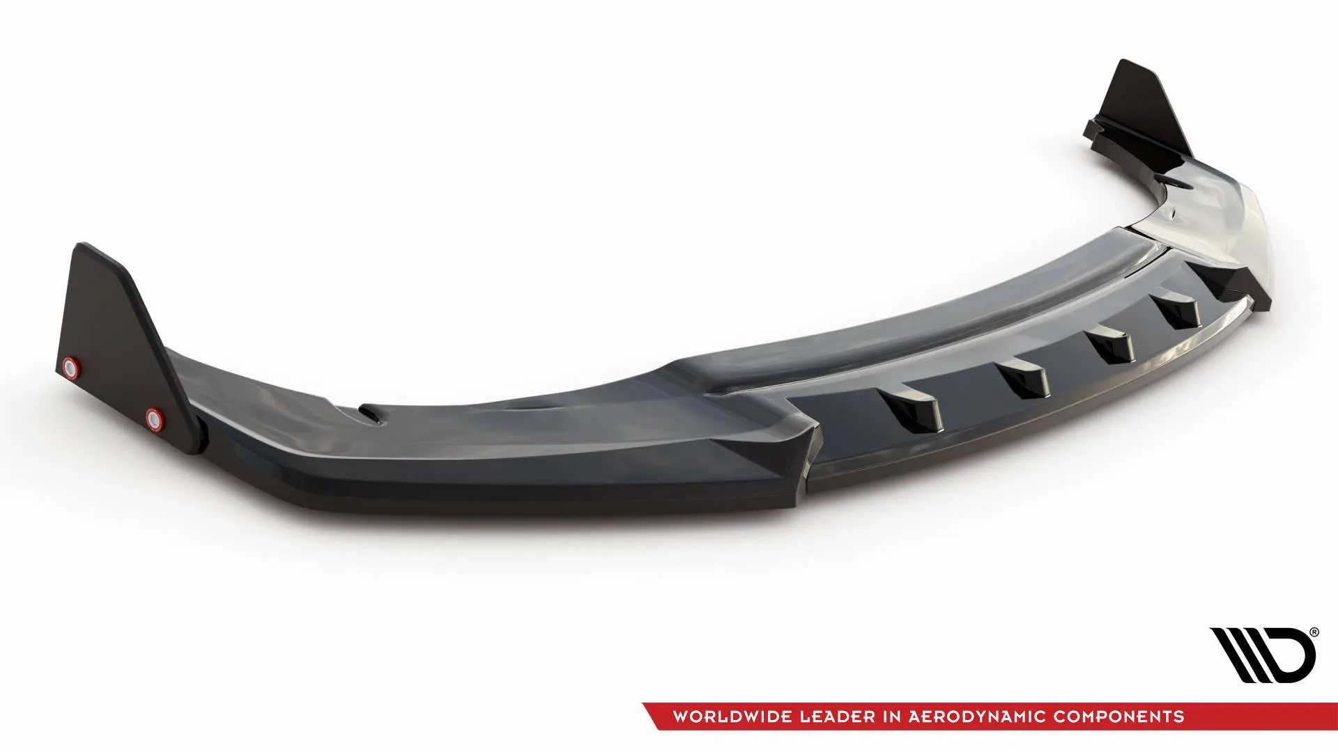 Frontspoiler + flopper Honda Civic Sport Mk10 2020-2023 | Glossy Black Edition – bilde 6