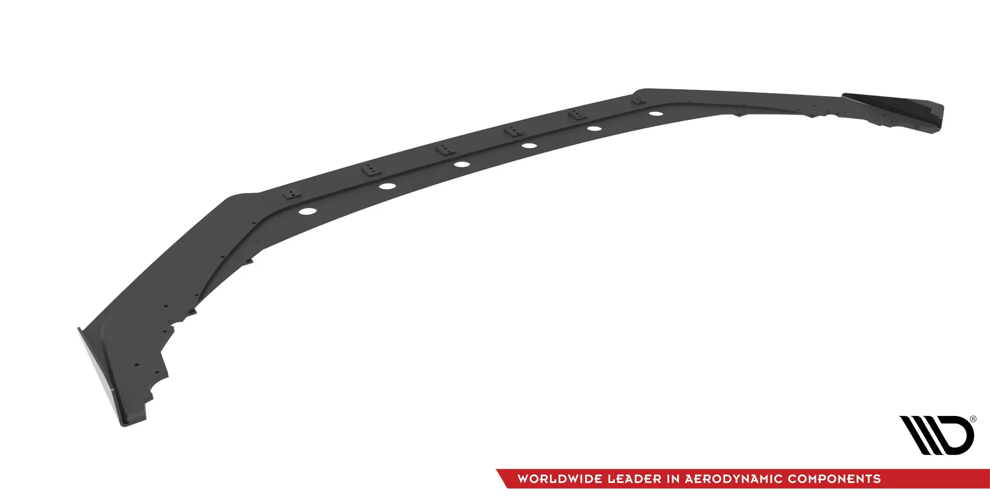 Frontspoiler + flopper Honda Civic XI Type-R  2023-> | Street Pro Black Edition – bilde 6