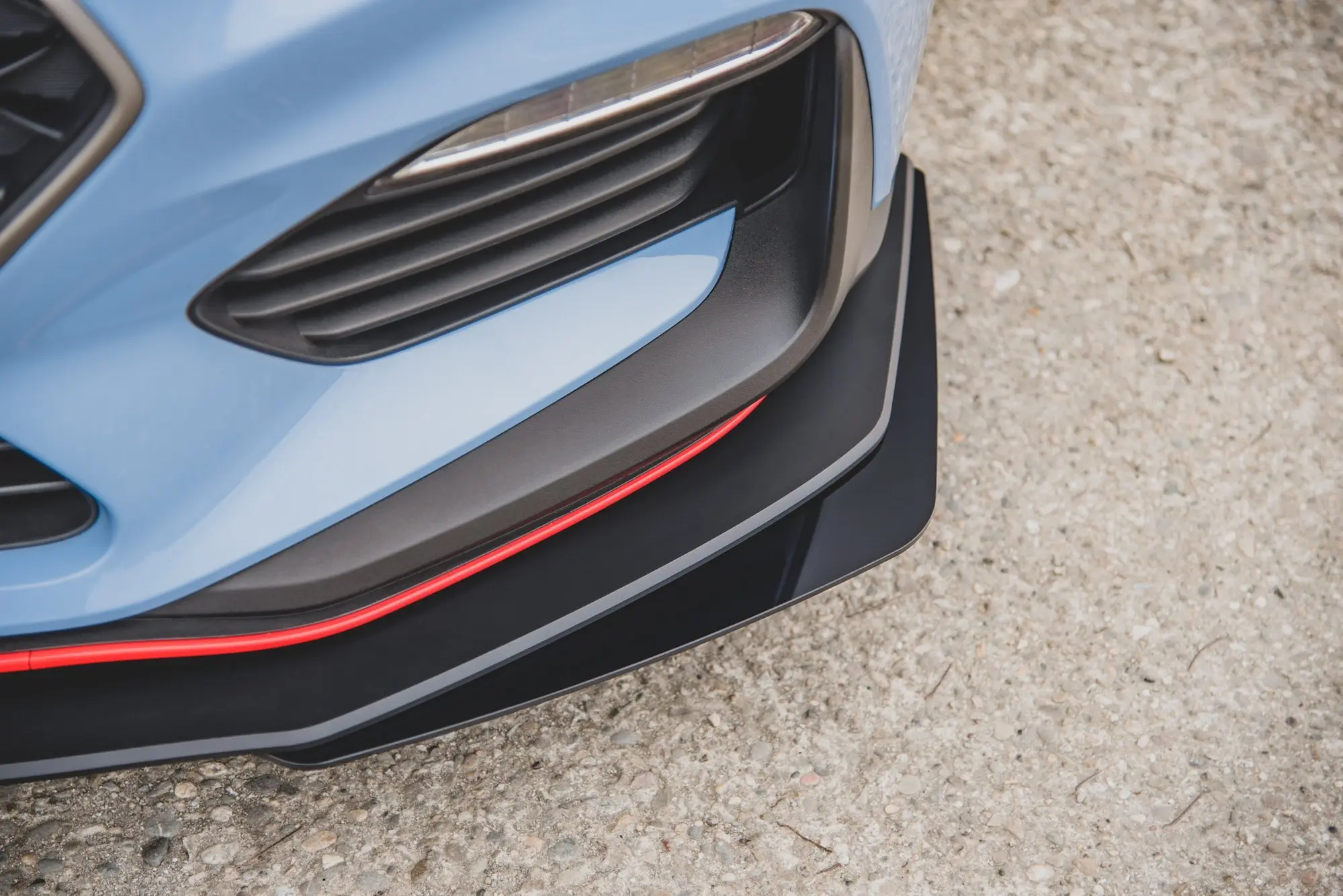 Frontspoiler + Flopper Hyundai i30 III N / i30 III Fastback 2017-2020 | Racing Durability Black Edition – bilde 11
