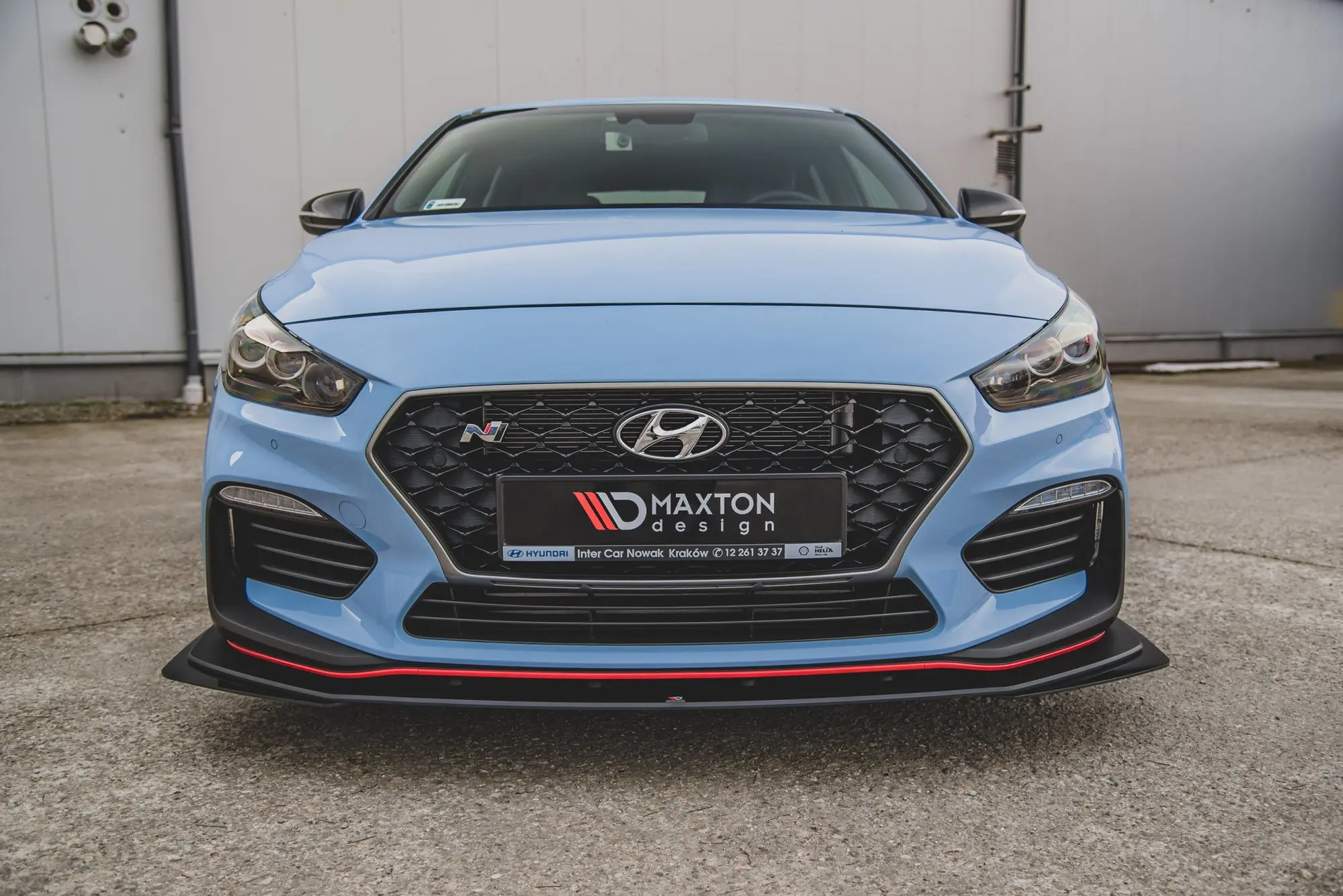 Frontspoiler + Flopper Hyundai i30 III N / i30 III Fastback 2017-2020 | Racing Durability Black Edition – bilde 3