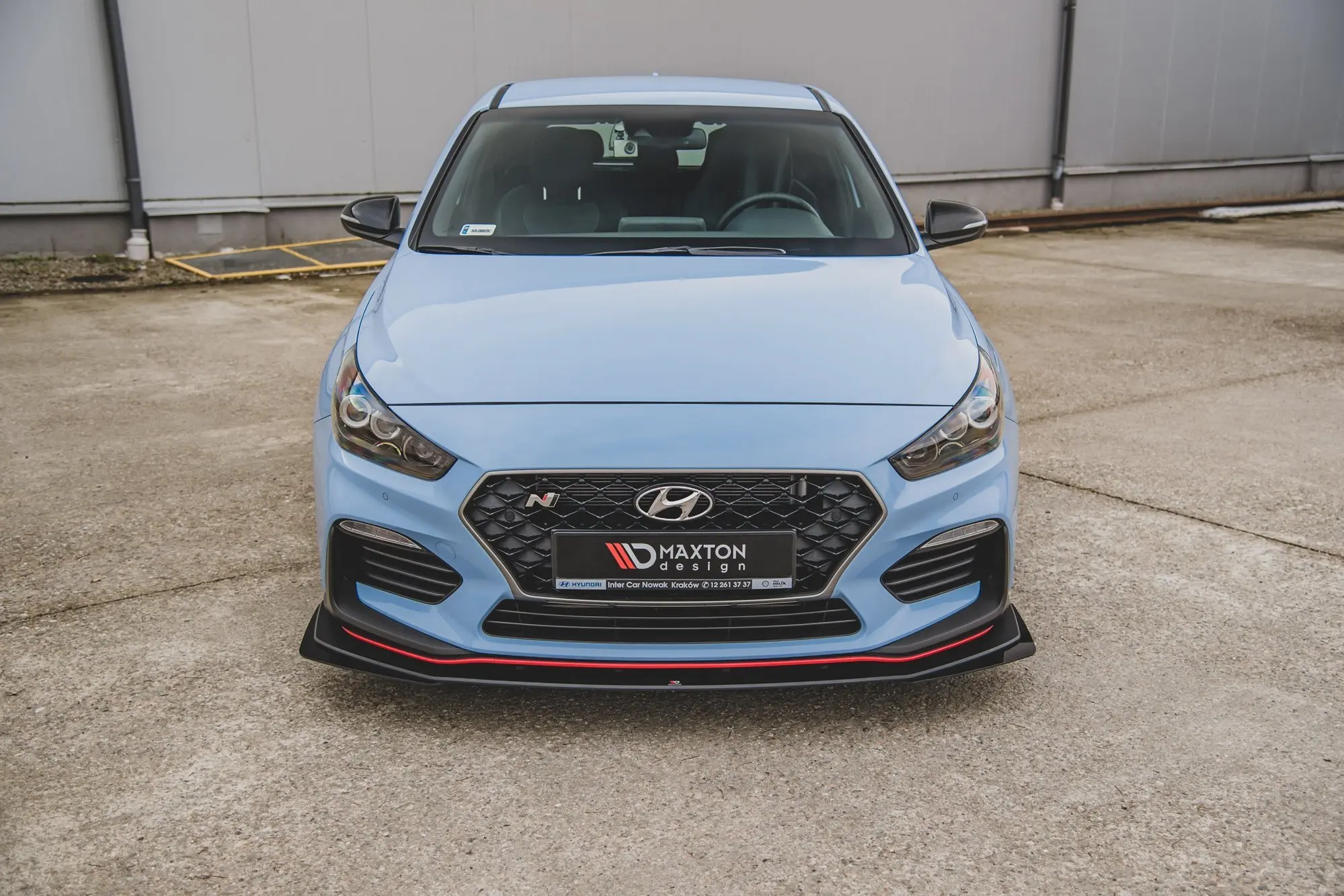 Frontspoiler + Flopper Hyundai i30 III N / i30 III Fastback 2017-2020 | Racing Durability Black Edition – bilde 5
