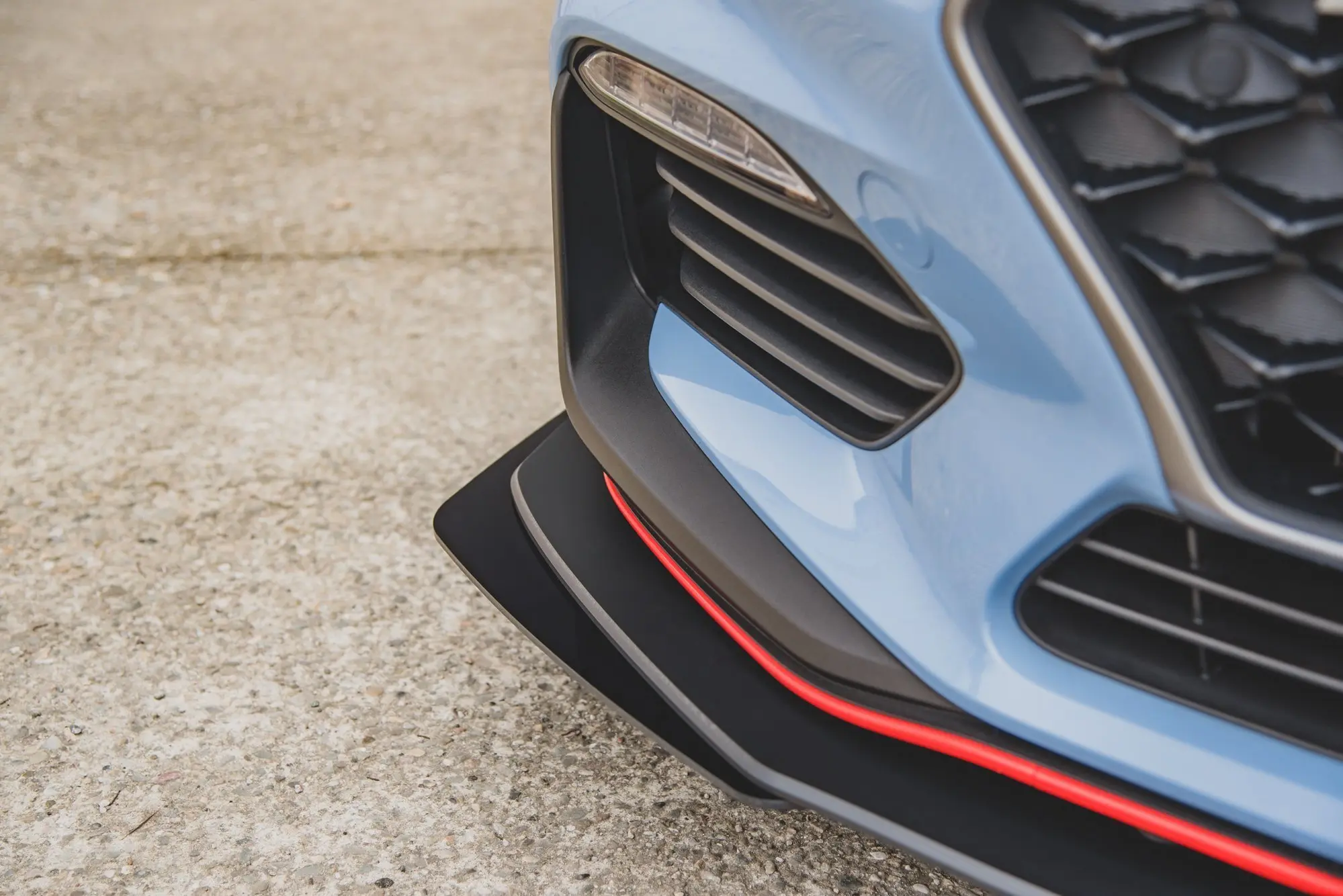 Frontspoiler + Flopper Hyundai i30 III N / i30 III Fastback 2017-2020 | Racing Durability Black Edition – bilde 8
