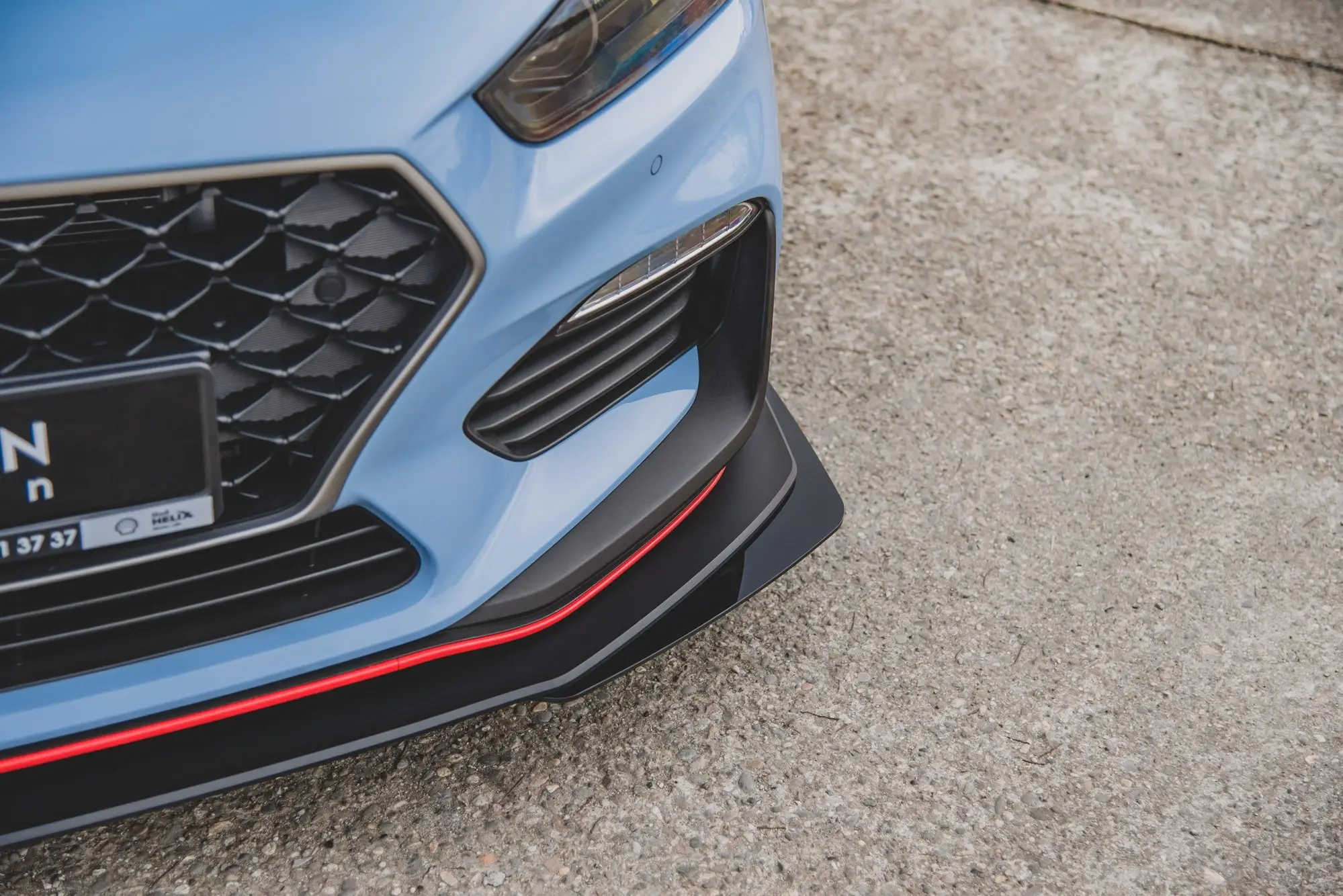 Frontspoiler + Flopper Hyundai i30 III N / i30 III Fastback 2017-2020 | Racing Durability Black Edition – bilde 9