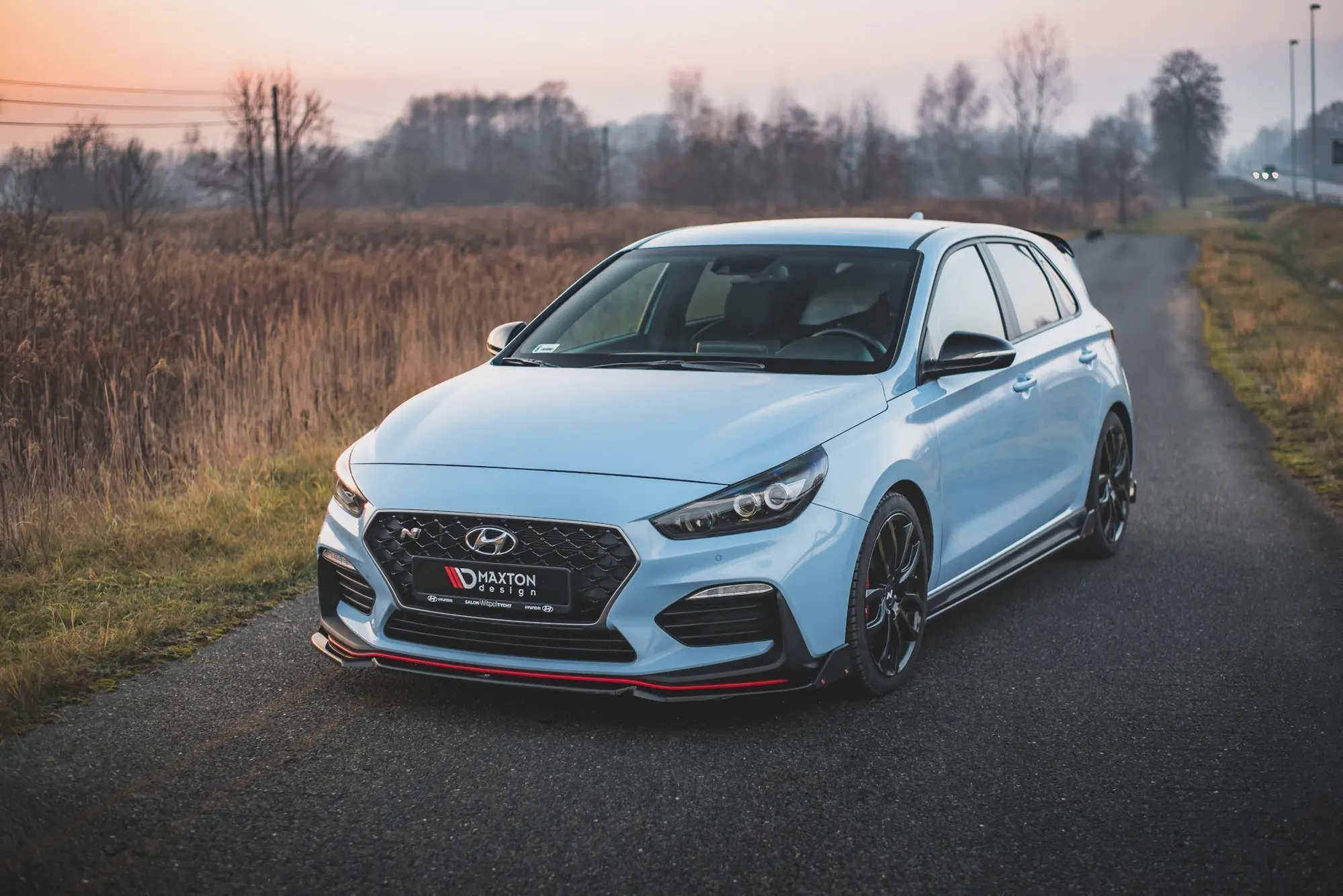 Frontspoiler + Flopper Hyundai i30 III N / i30 III Fastback 2017-2020 | V.6 Glossy Black Edition – bilde 4