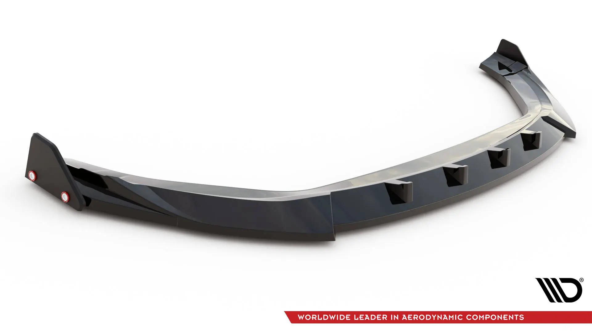 Frontspoiler + Flopper Hyundai Kona N 2021 - 2023 | V.2 Glossy Black Edition – bilde 5