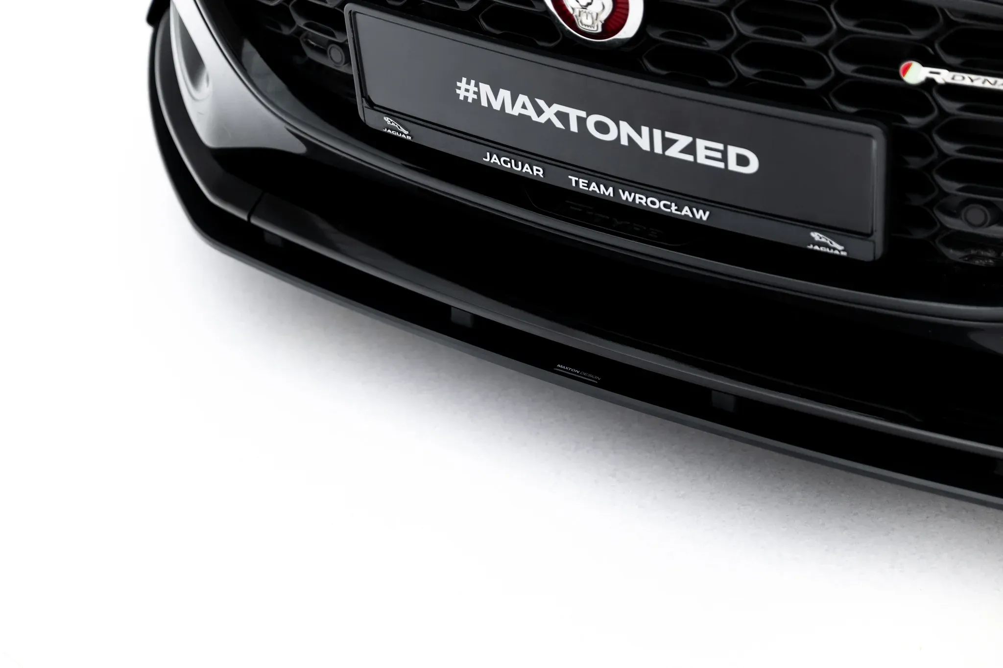 Frontspoiler + Flopper Jaguar F-Type X152 Facelift 2 2020 - 2024 | Street Pro Black Edition – bilde 4