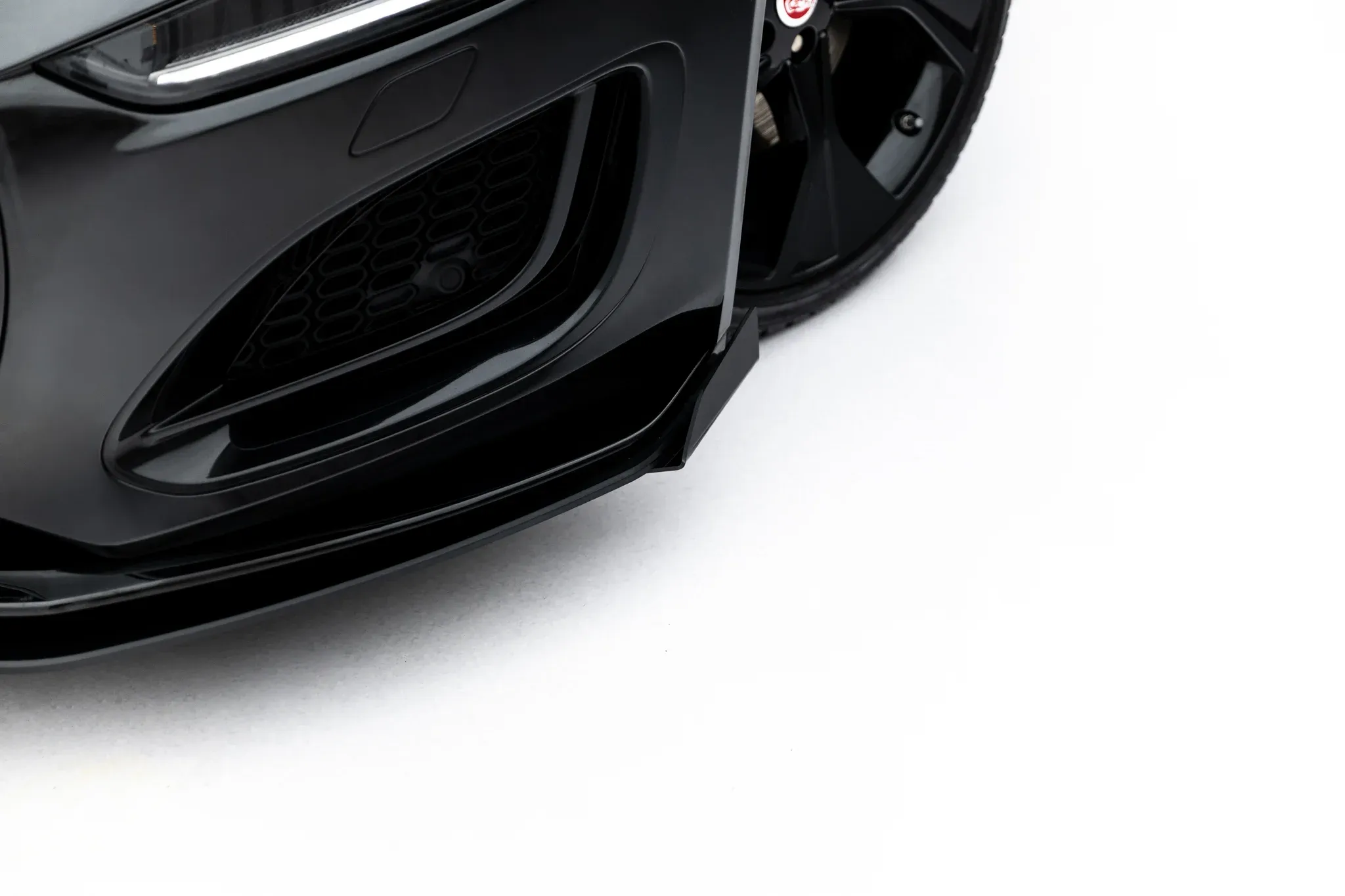 Frontspoiler + Flopper Jaguar F-Type X152 Facelift 2 2020 - 2024 | Street Pro Black Edition – bilde 5