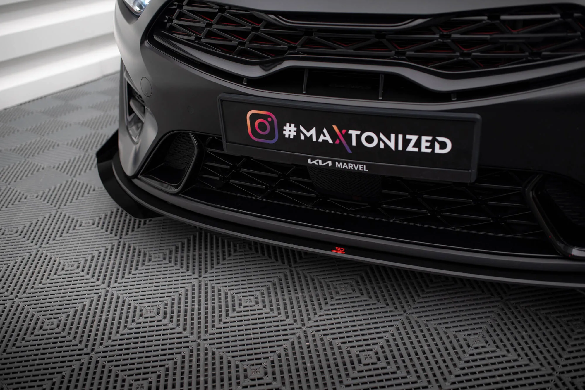 Frontspoiler + Flopper Kia Proceed GT facelift 2021 - > | Street Pro Black Edition – bilde 4