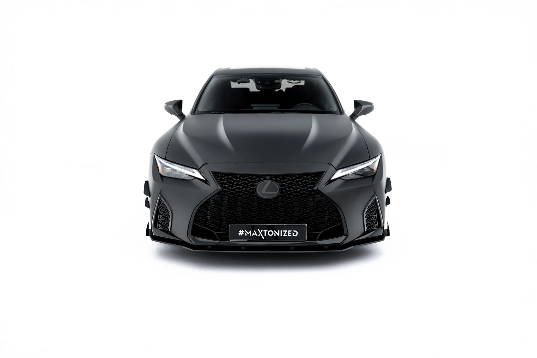 Frontspoiler + Flopper Lexus IS 500 III Facelift 2 (XE30) 2020 -> | Street Pro Black Edition – bilde 2