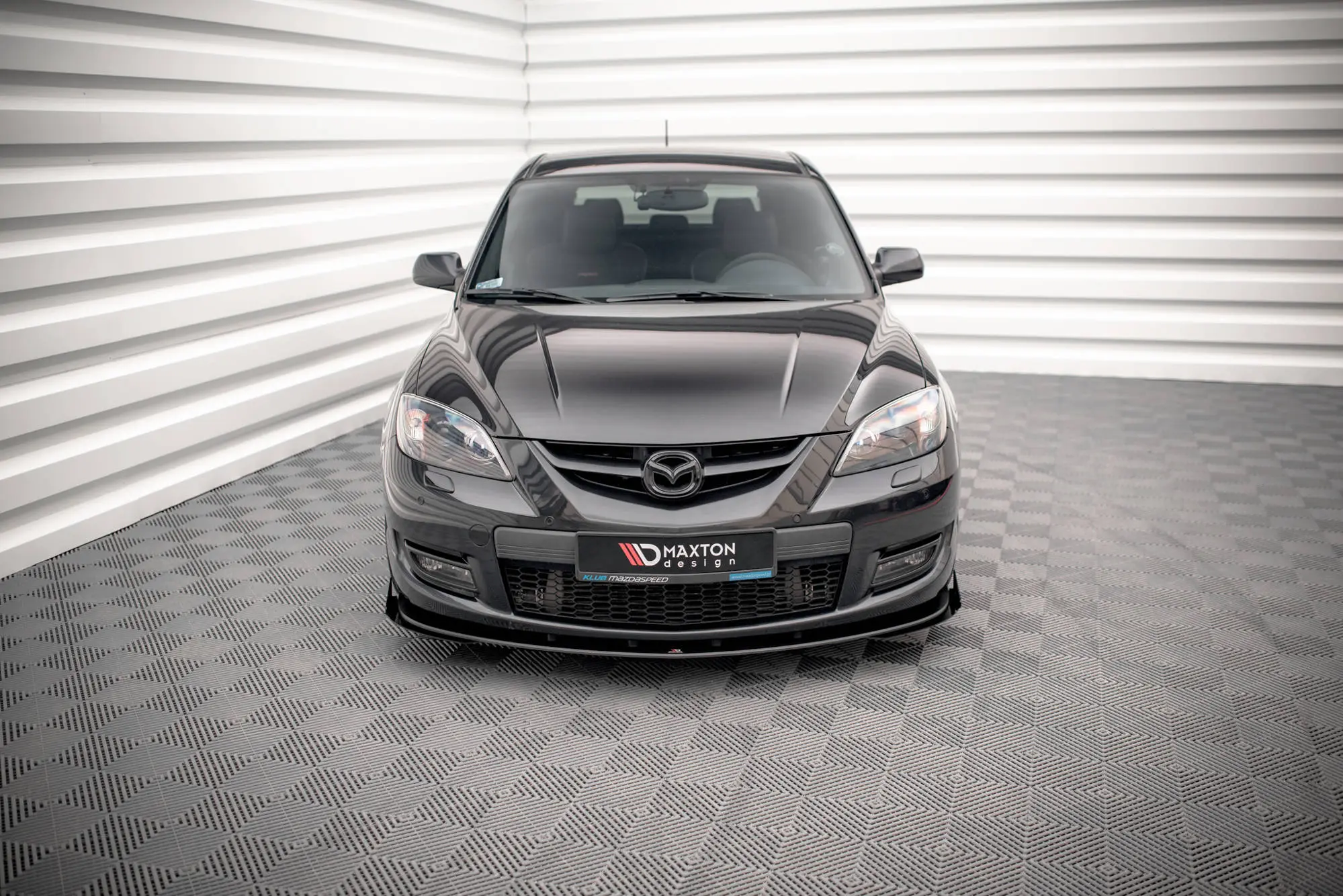 Frontspoiler + Flopper Mazda 3 I MPS 2006-2008 | V.1 Street Pro Black Edition – bilde 4