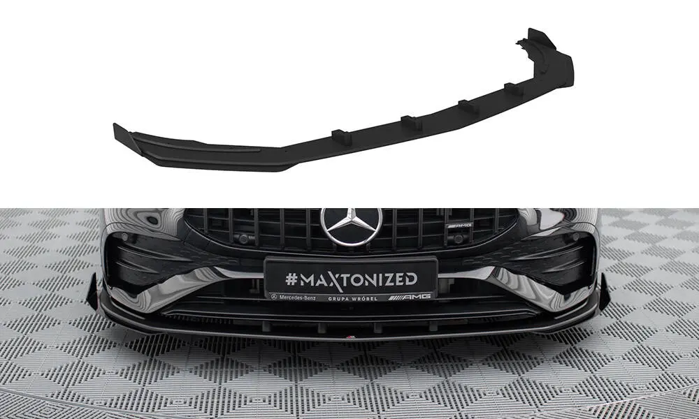 Frontspoiler + flopper Mercedes-AMG A35 (W177 / V177) facelift 2023 - > | Street Pro Black Edition – bilde 2