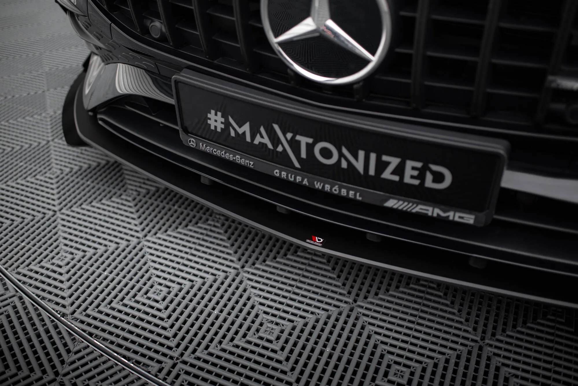 Frontspoiler + Flopper Mercedes-AMG A35 (W177 / V177) facelift 2023 - > | Street Pro Black Edition – bilde 4