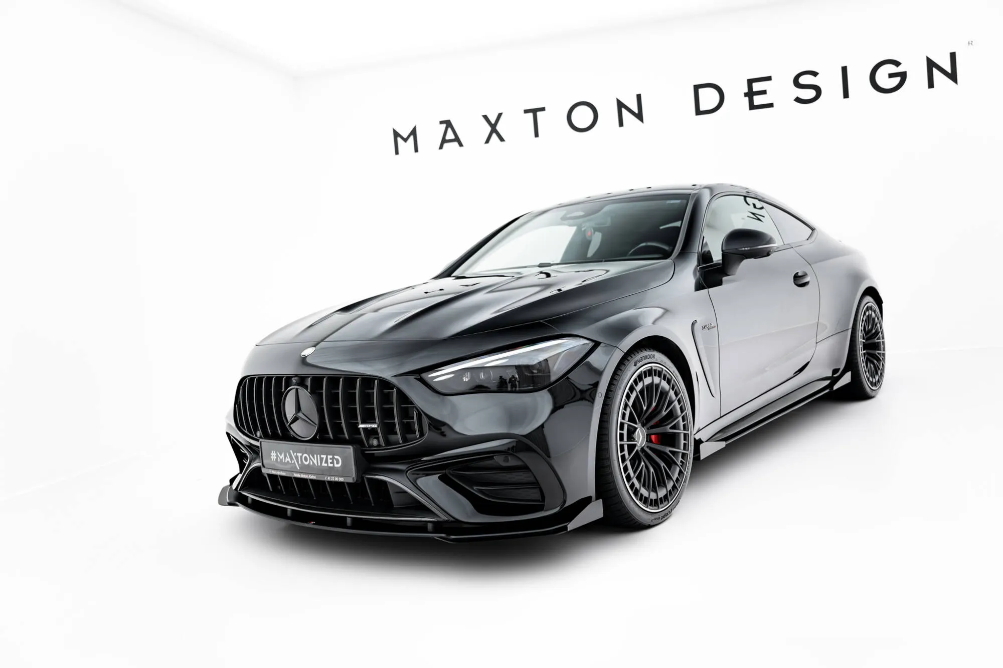 Frontspoiler + Flopper Mercedes-AMG Cle 53 (C236) 2023 -> | Street Pro Black Edition – bilde 3