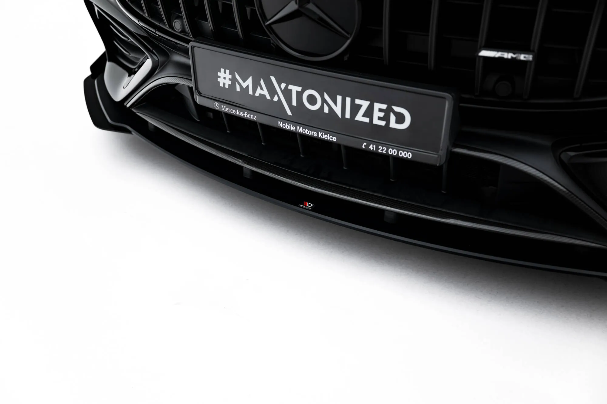 Frontspoiler + Flopper Mercedes-AMG Cle 53 (C236) 2023 -> | Street Pro Black Edition – bilde 8